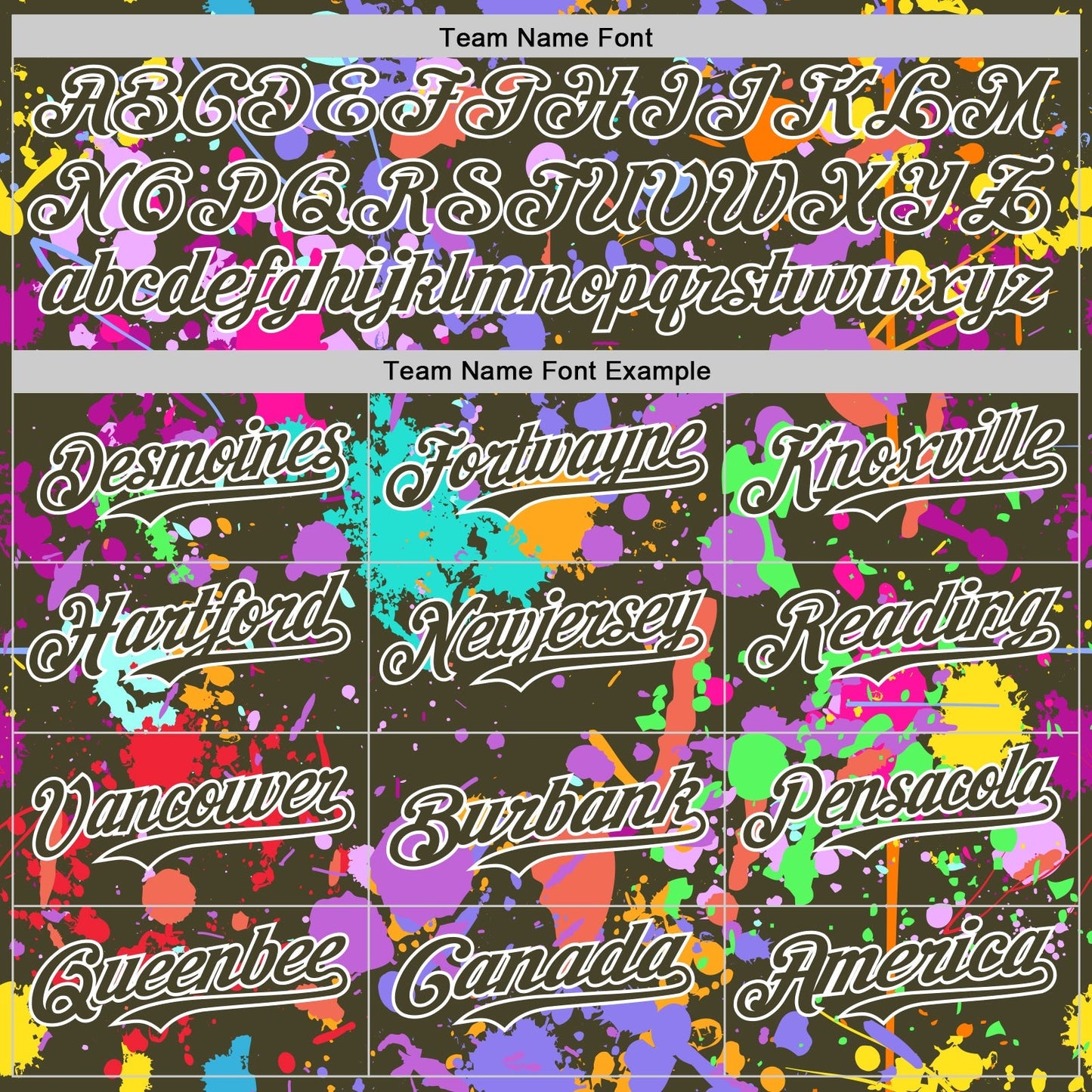 Custom Graffiti Pattern Olive-White Authentic Baseball Jersey baseball jersey product view 4