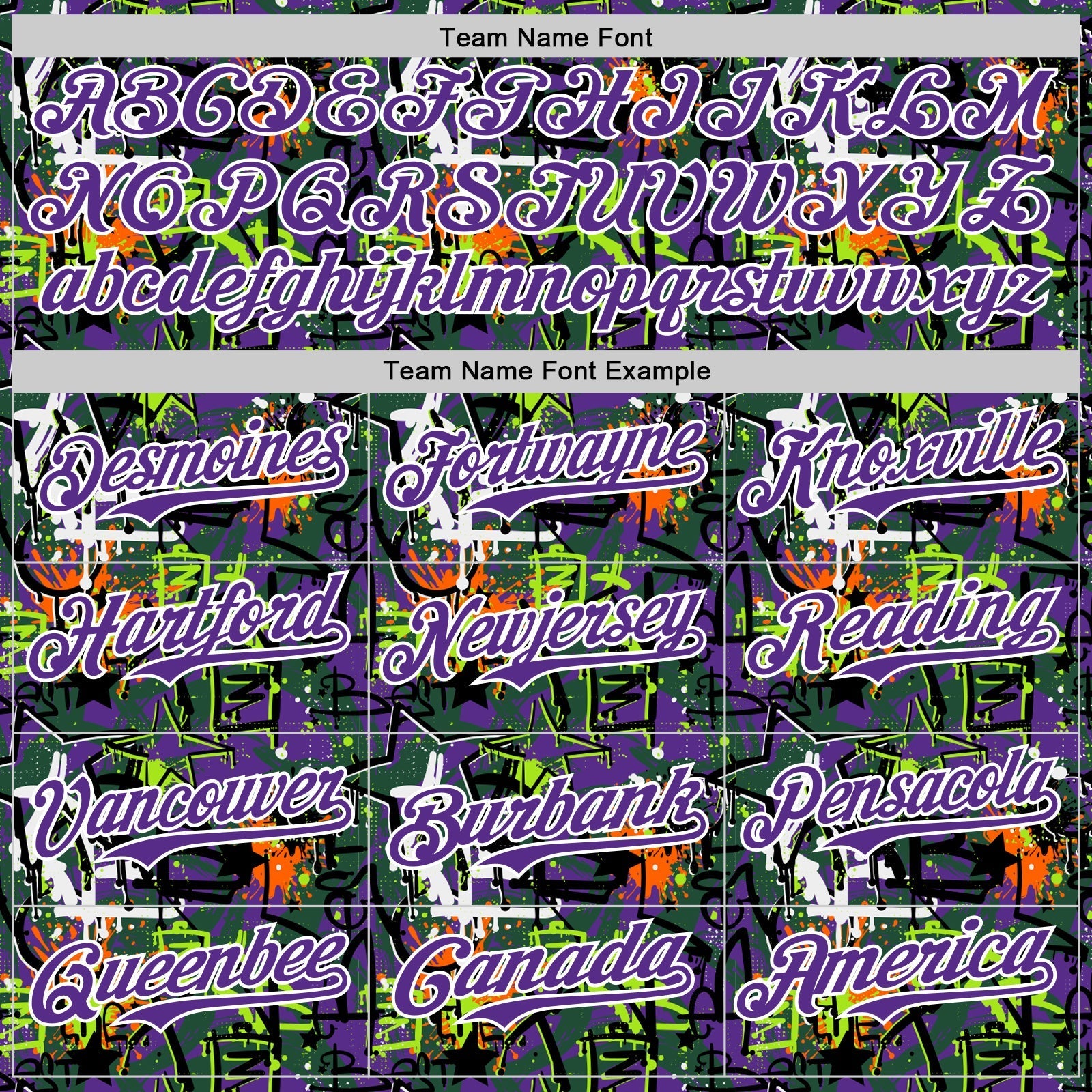 Custom Graffiti Pattern Purple-White Splatter Authentic Baseball Jersey baseball jersey product view 4