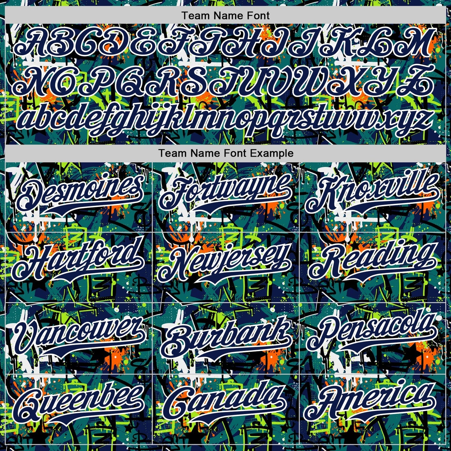 Custom Graffiti Pattern Navy-White Splatter Authentic Baseball Jersey baseball jersey product view 4