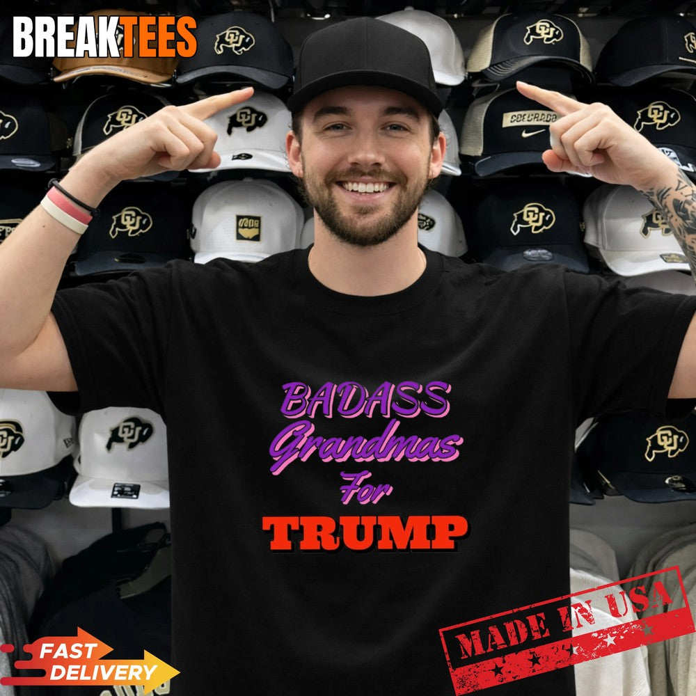 Grandmas for Trump Classic Shirt Unisex T-shirt, Sweatshirt, Hoodie, Long Sleeve Tee - T-Shirt, Sweatshirt, Hoodie