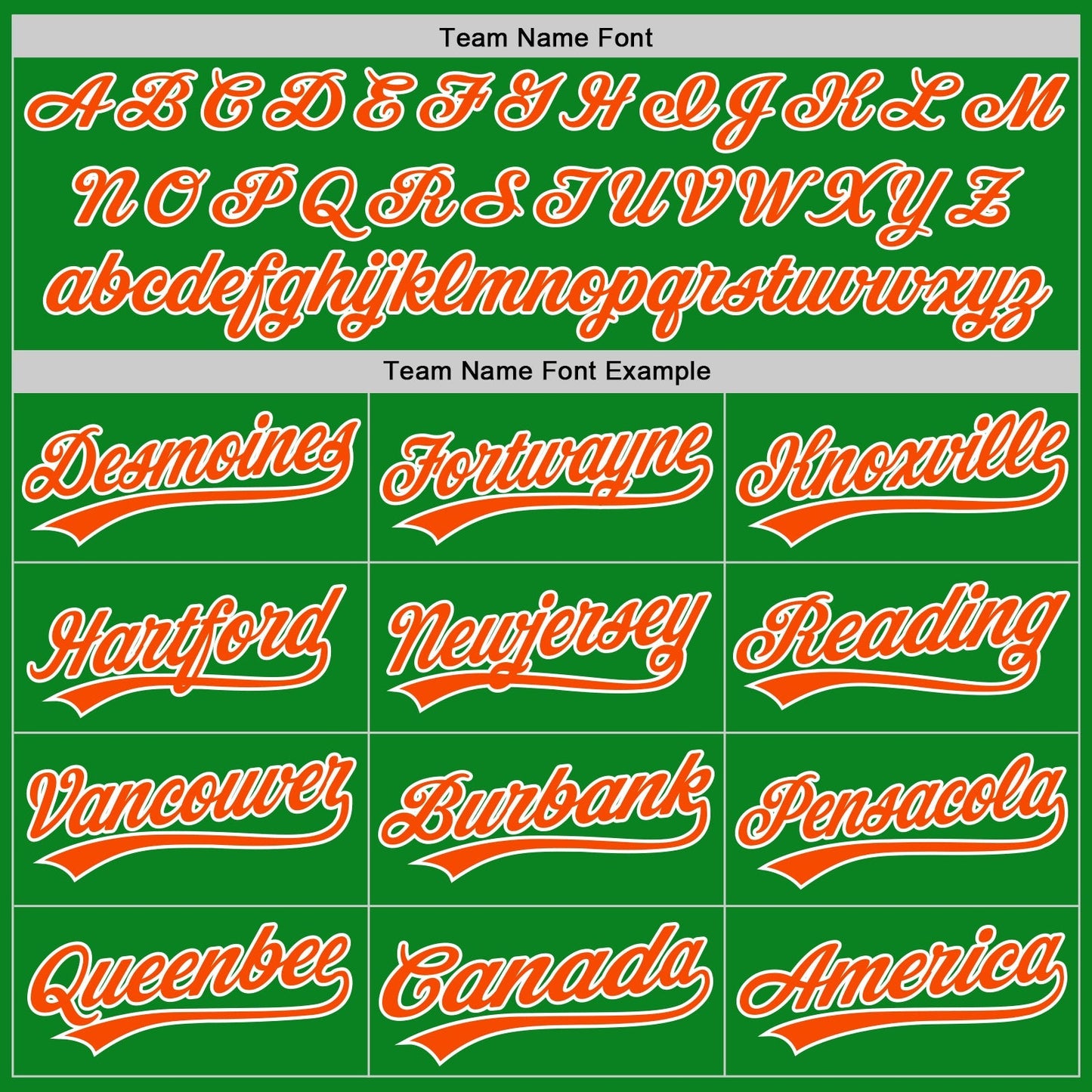 Custom Grass Green Orange-White Authentic Baseball Jersey baseball jersey product view 4