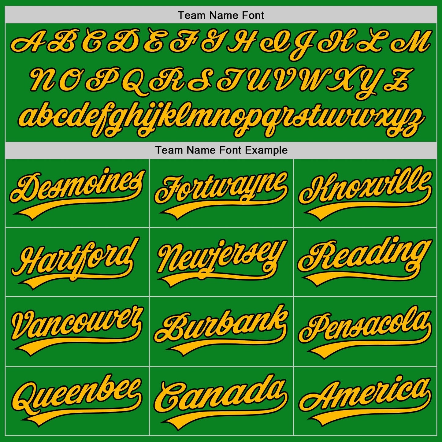 Custom Grass Green Black-Gold Authentic Baseball Jersey baseball jersey product view 4