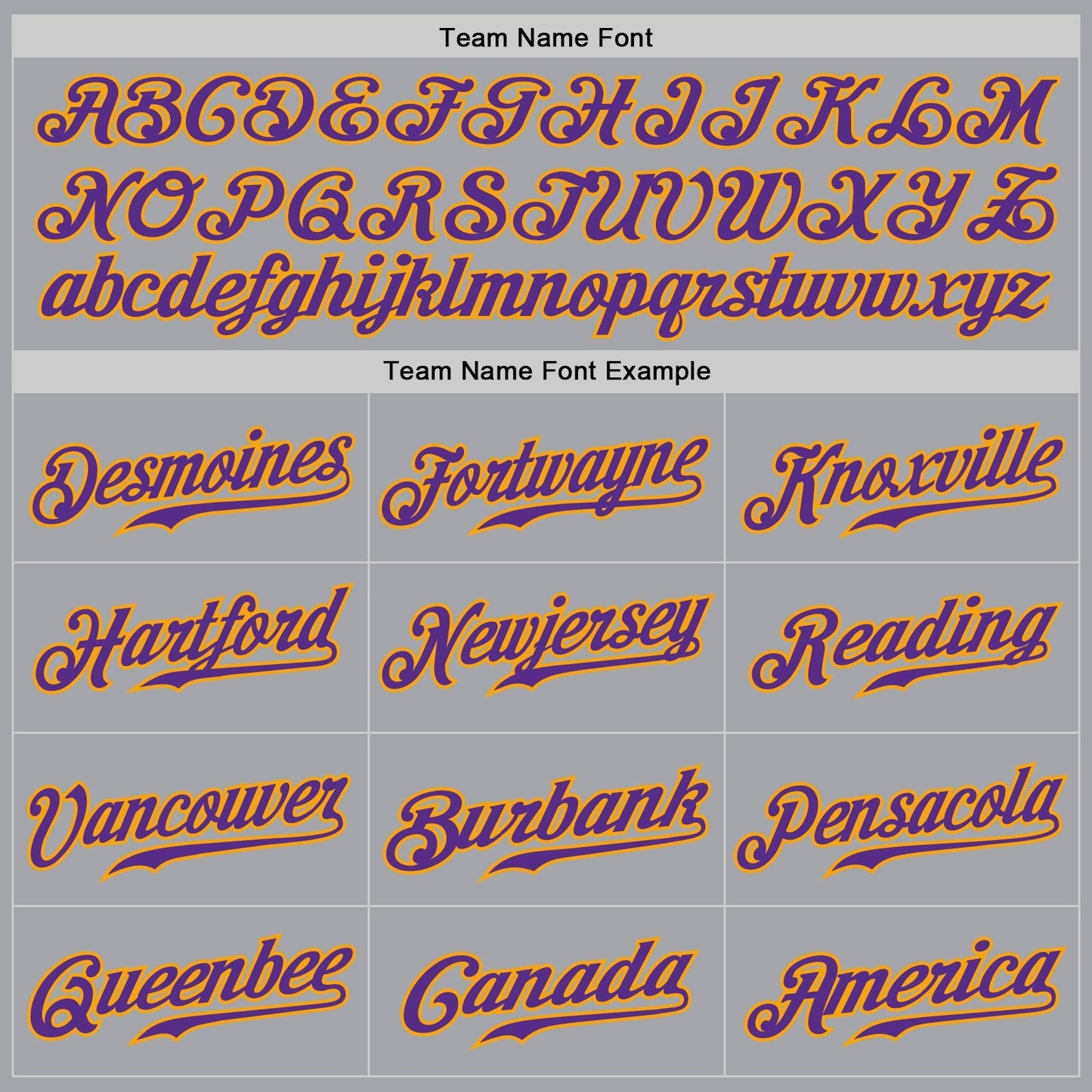 Custom Gray Purple Pinstripe Purple-Gold Authentic Baseball Jersey baseball jersey product view 5