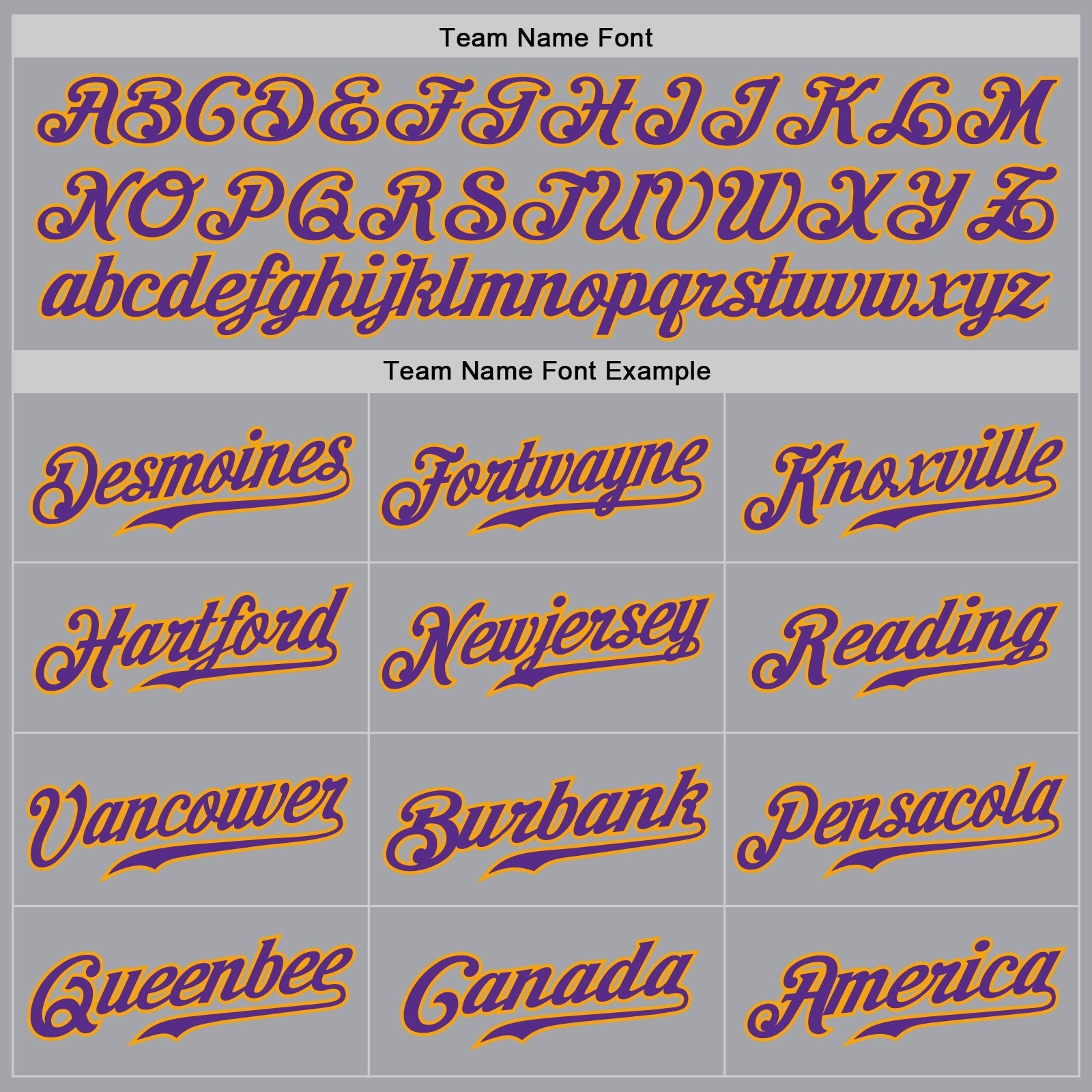 Custom Gray Purple Pinstripe Purple-Gold Authentic Baseball Jersey baseball jersey product view 5
