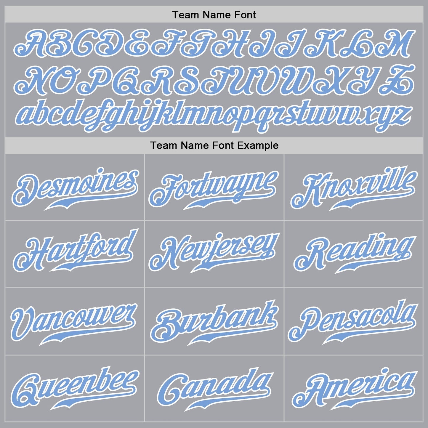 Custom Gray White Pinstripe Light Blue-White Authentic Baseball Jersey baseball jersey product view 5