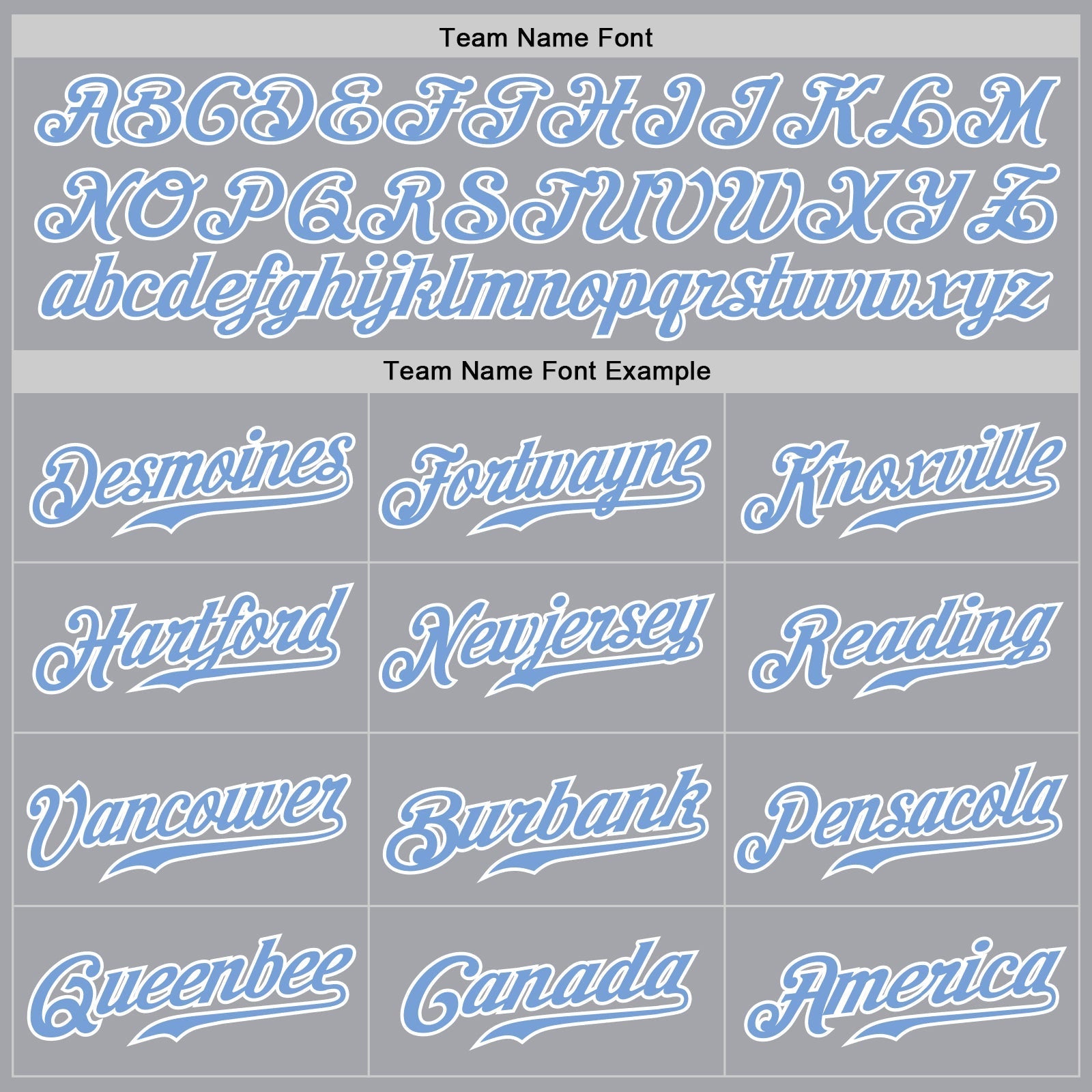 Custom Gray White Pinstripe Light Blue-White Authentic Baseball Jersey baseball jersey product view 5