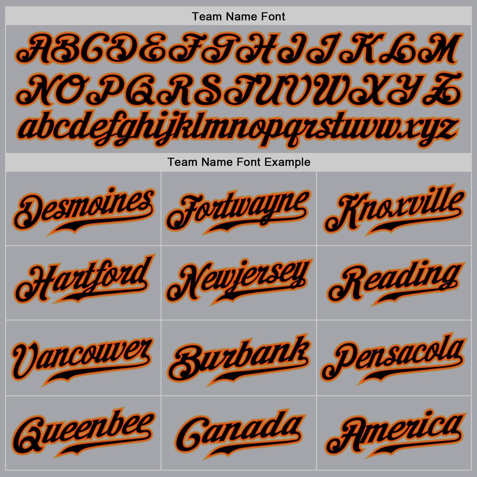 Custom Gray Black Pinstripe Black-Orange Authentic Baseball Jersey baseball jersey product view 5