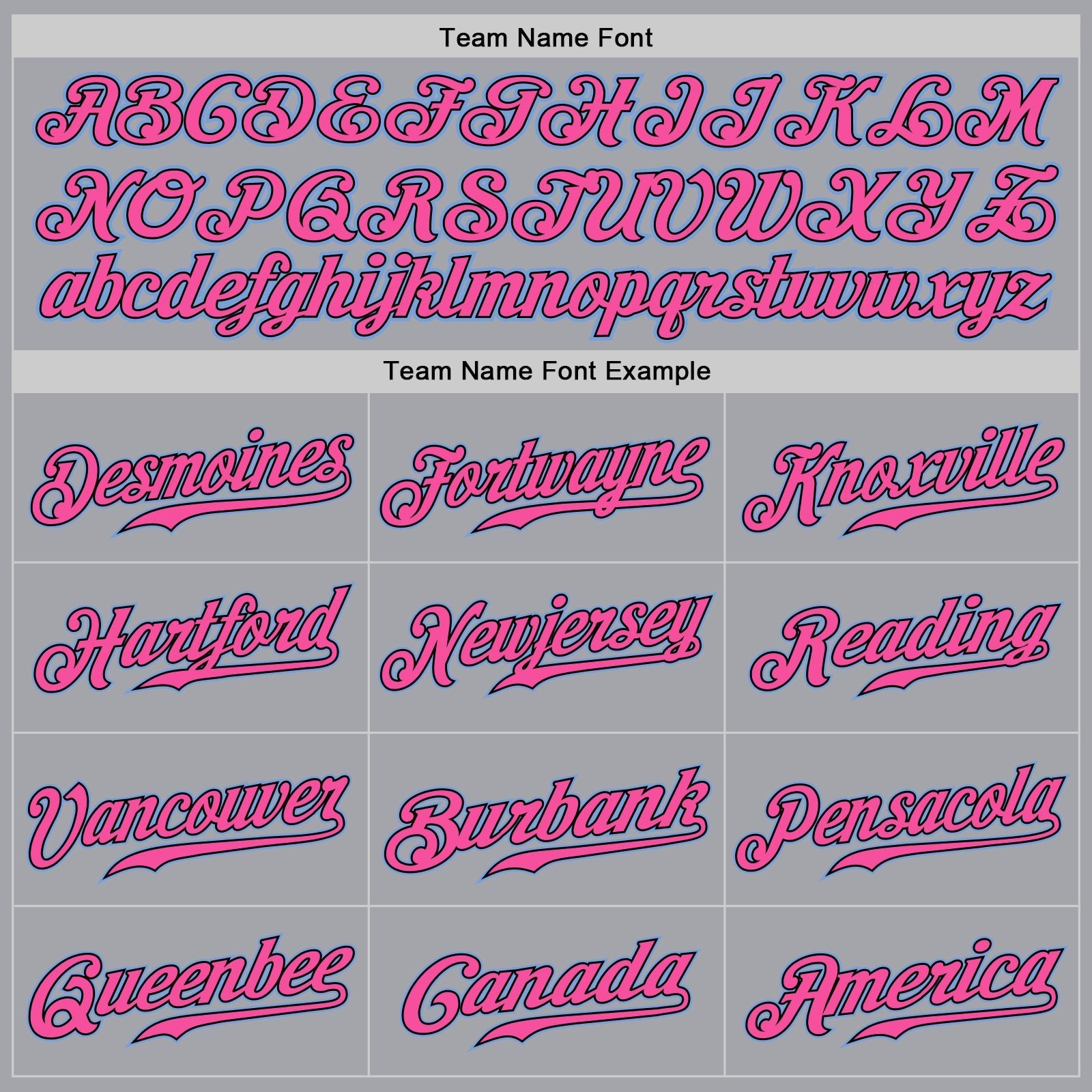 Custom Gray Light Blue-Pink Authentic Baseball Jersey baseball jersey product view 5