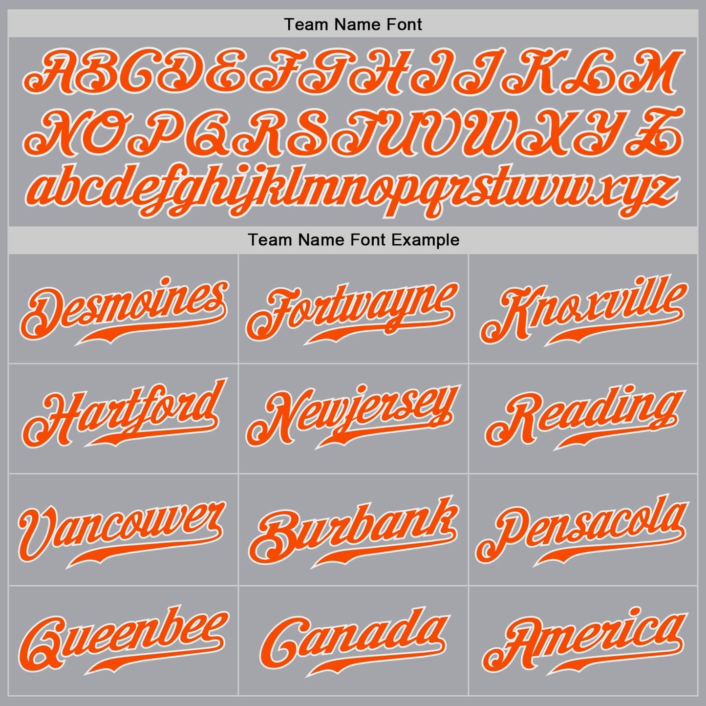 Custom Gray Orange-White Authentic Baseball Jersey baseball jersey product view 4