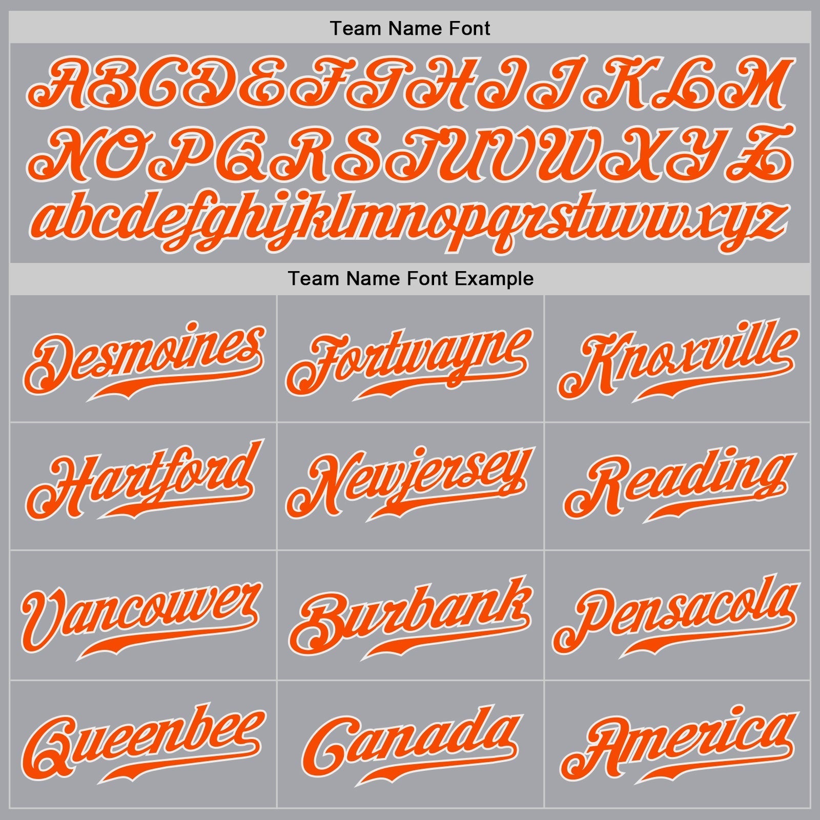 Custom Gray Orange-White Authentic Baseball Jersey baseball jersey product view 4
