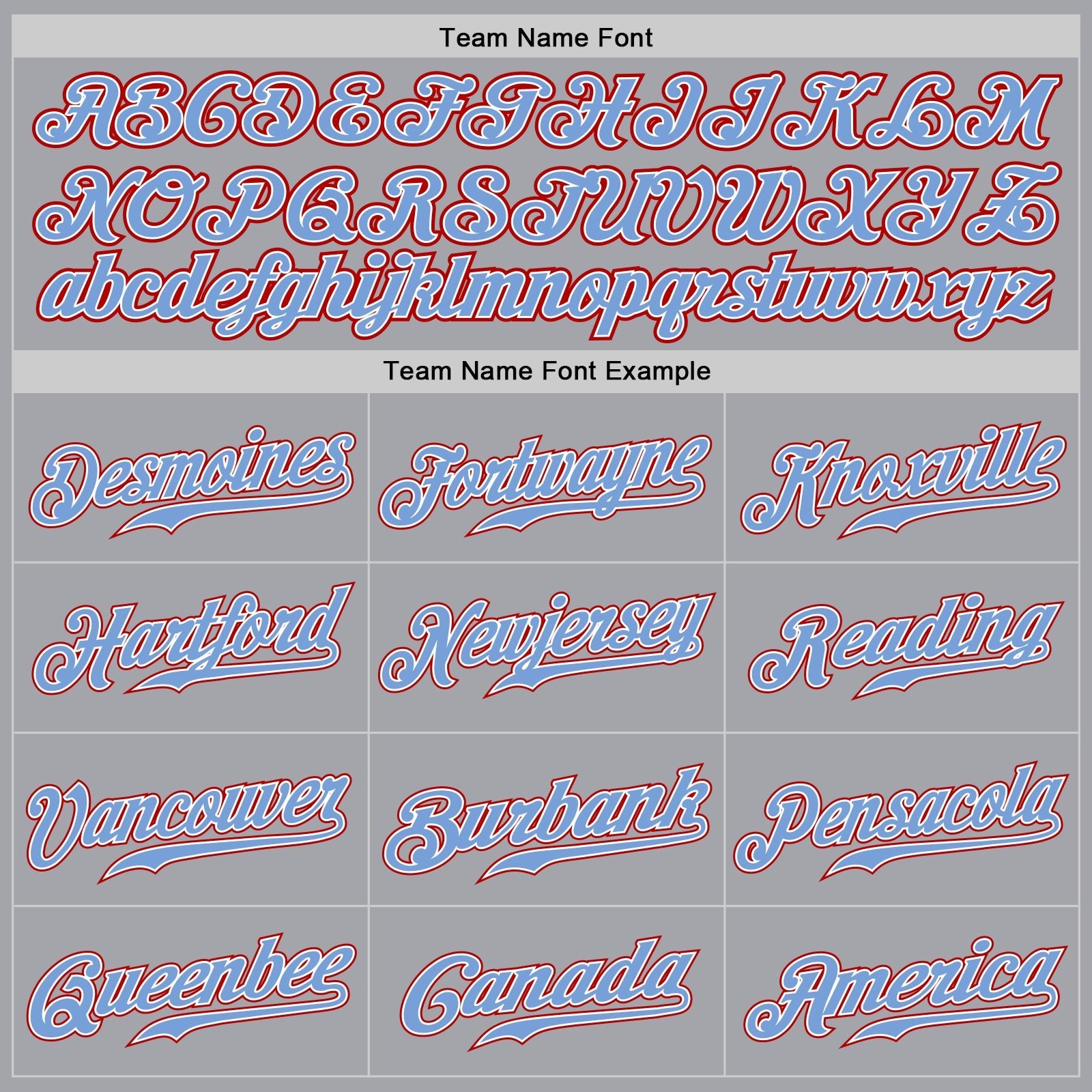 Custom Gray Red White-Light Blue Authentic Baseball Jersey baseball jersey product view 4