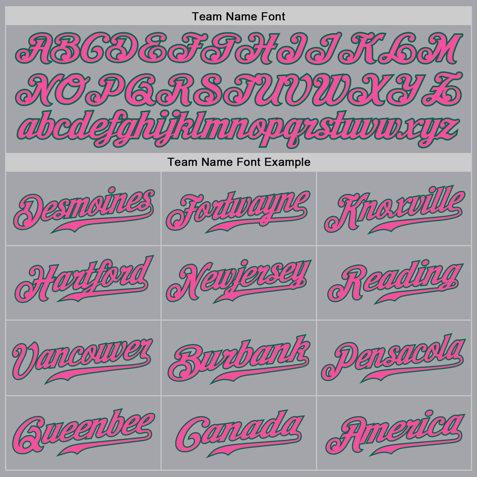 Custom Gray Pink-Kelly Green Authentic Baseball Jersey baseball jersey product view 4