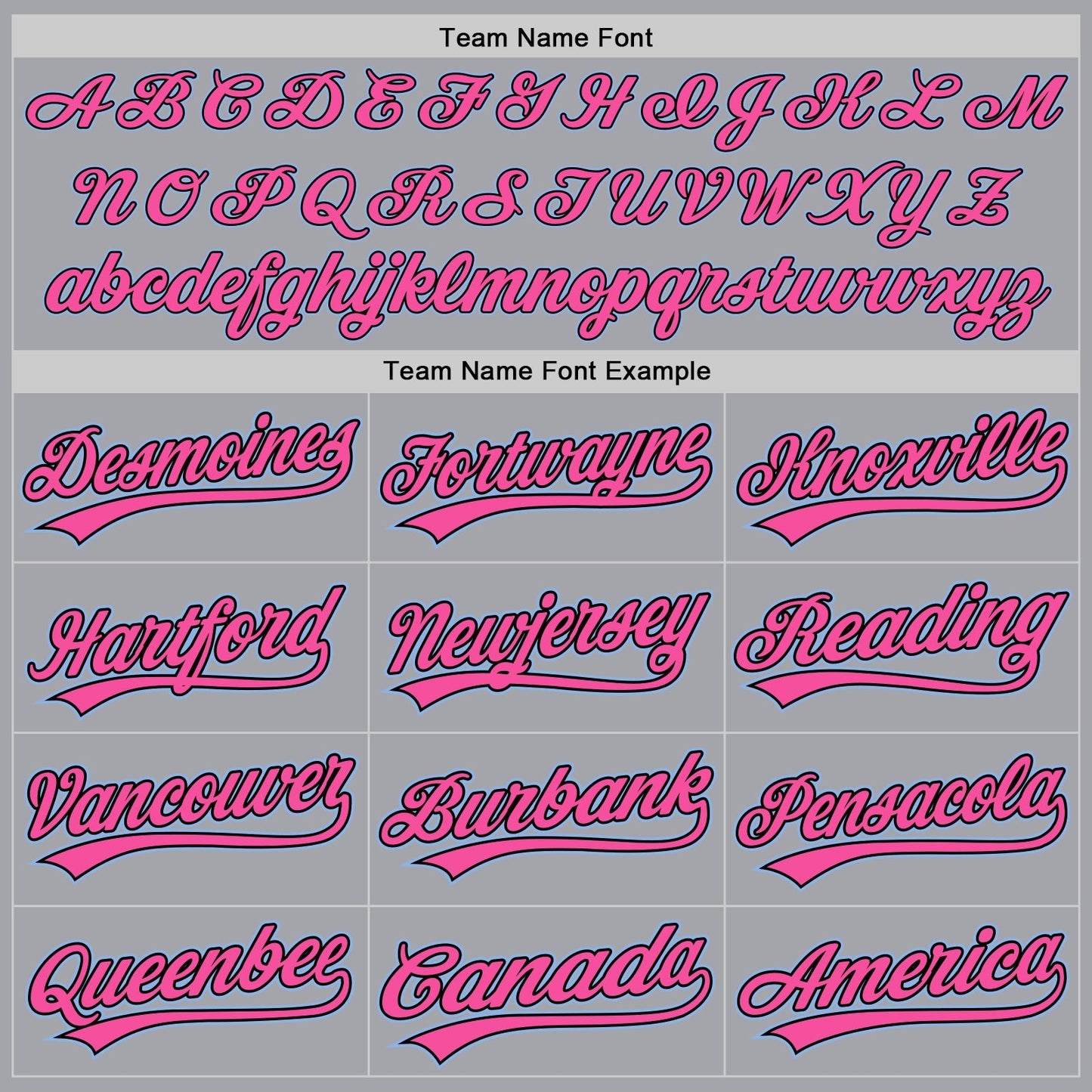 Custom Gray Light Blue Black-Pink Authentic Baseball Jersey baseball jersey product view 4