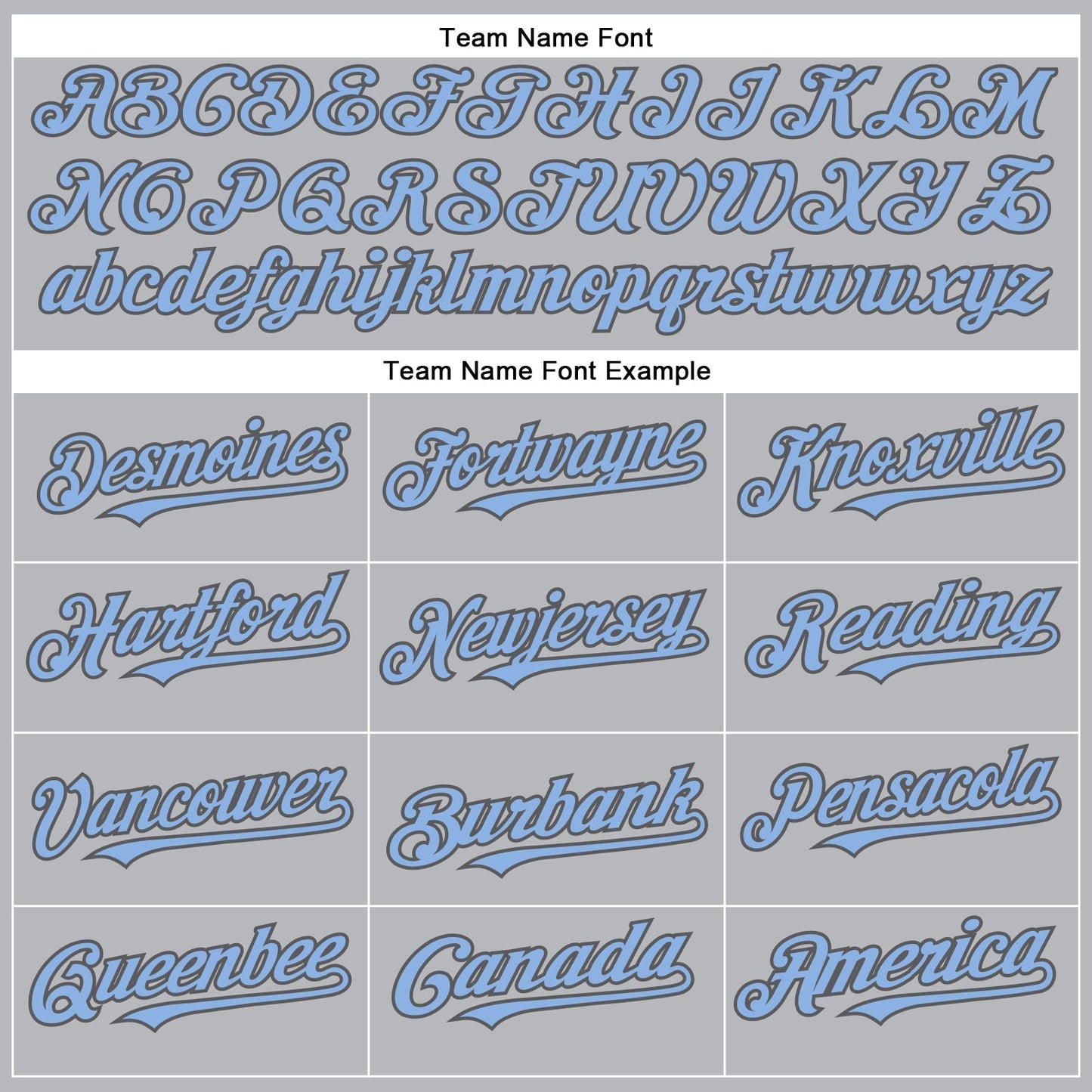 Custom Gray Light Blue-Steel Gray Authentic Baseball Jersey baseball jersey product view 4