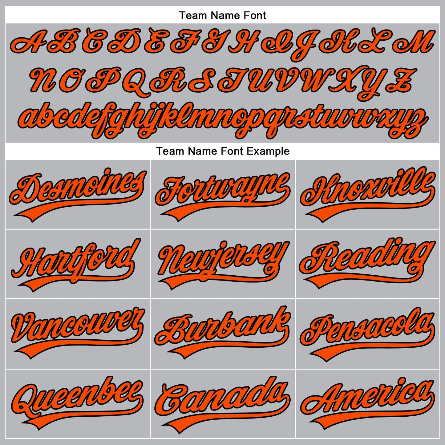 Custom Gray Black Pinstripe Orange Authentic Baseball Jersey baseball jersey product view 4