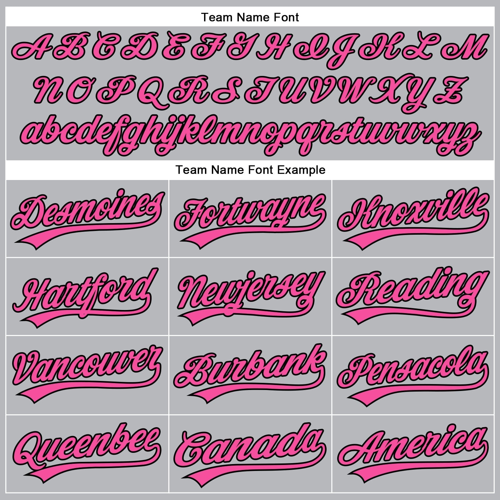 Custom Gray Black Pinstripe Pink Authentic Baseball Jersey baseball jersey product view 4