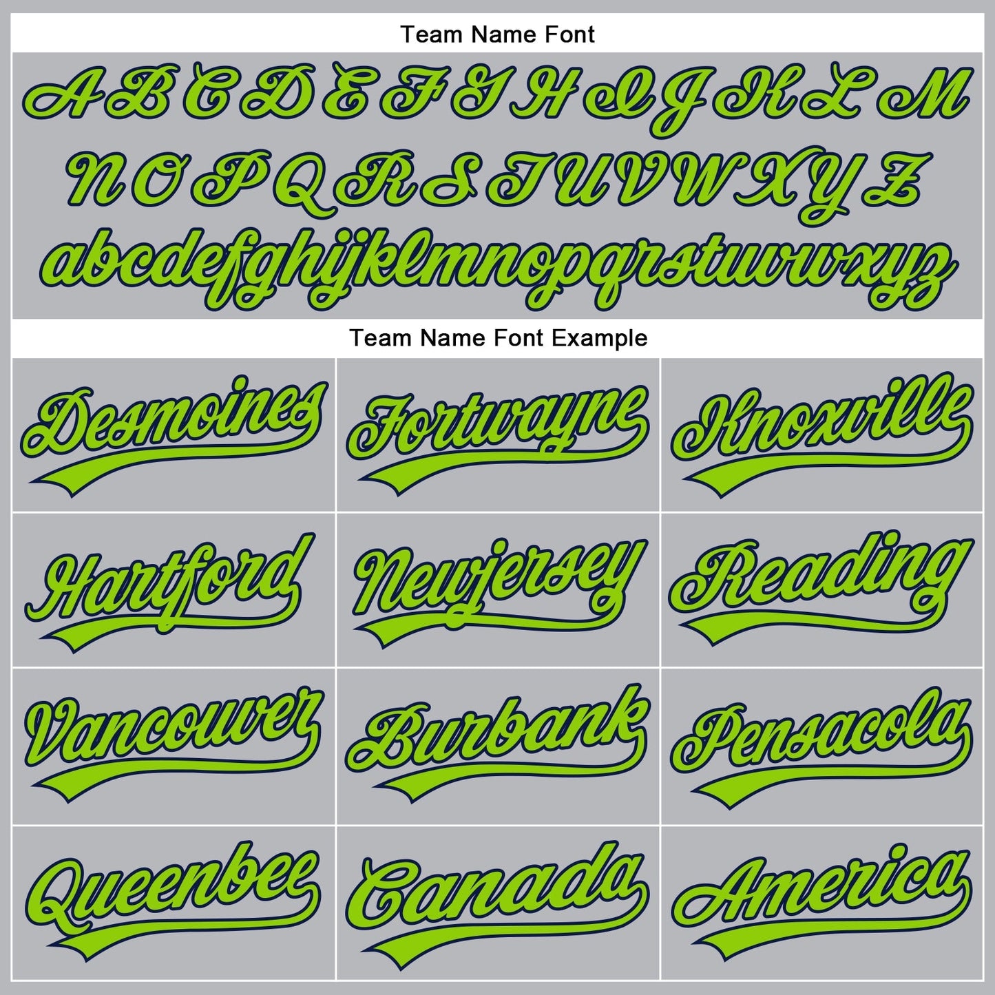 Custom Gray Navy Pinstripe Neon Green Authentic Baseball Jersey baseball jersey product view 5