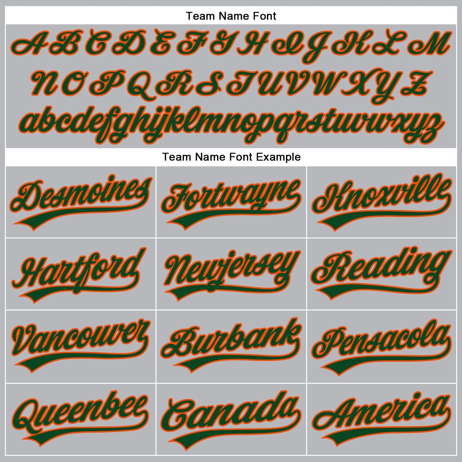 Custom Gray Green Pinstripe Orange Authentic Baseball Jersey baseball jersey product view 4