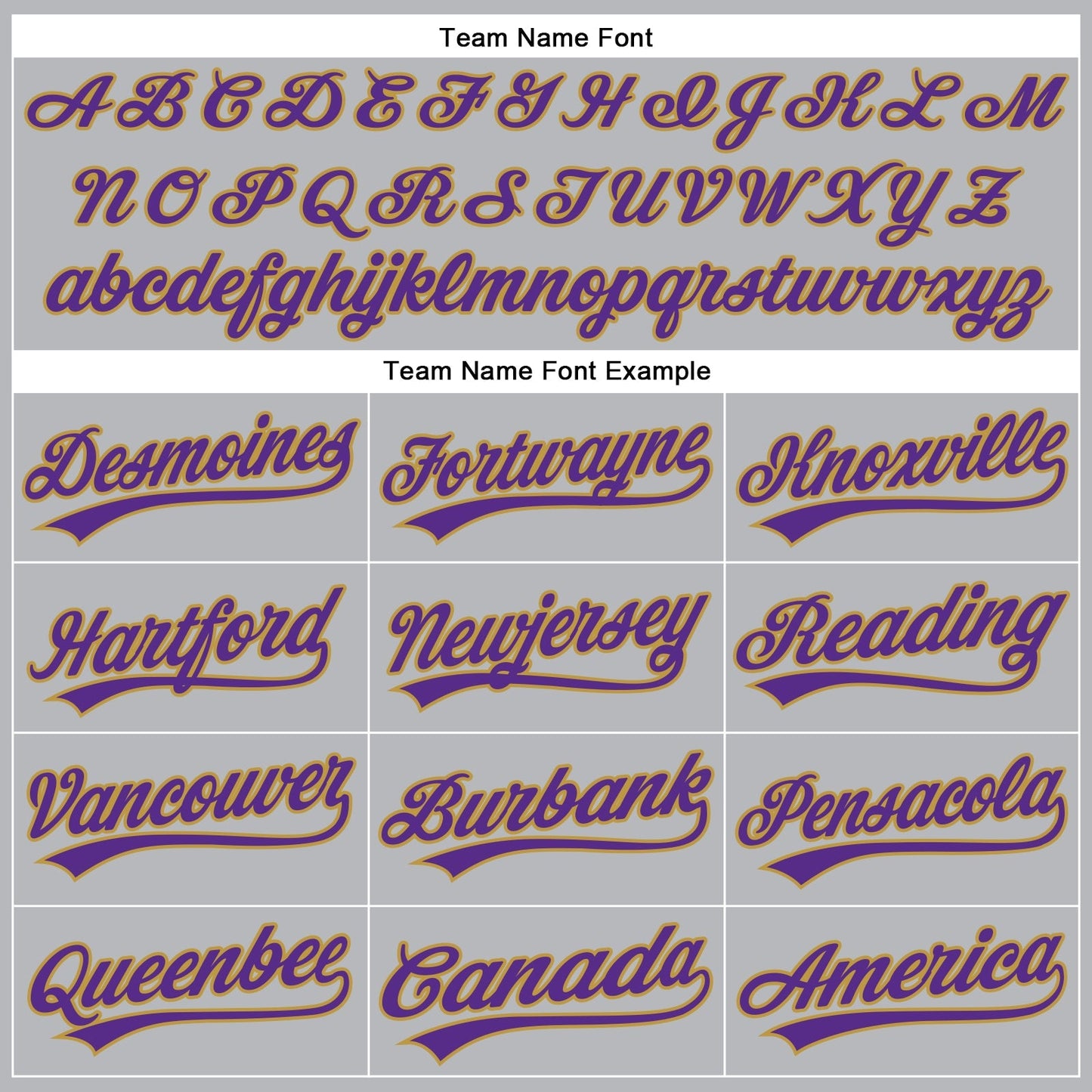 Custom Gray Purple Pinstripe Old Gold Authentic Baseball Jersey baseball jersey product view 5