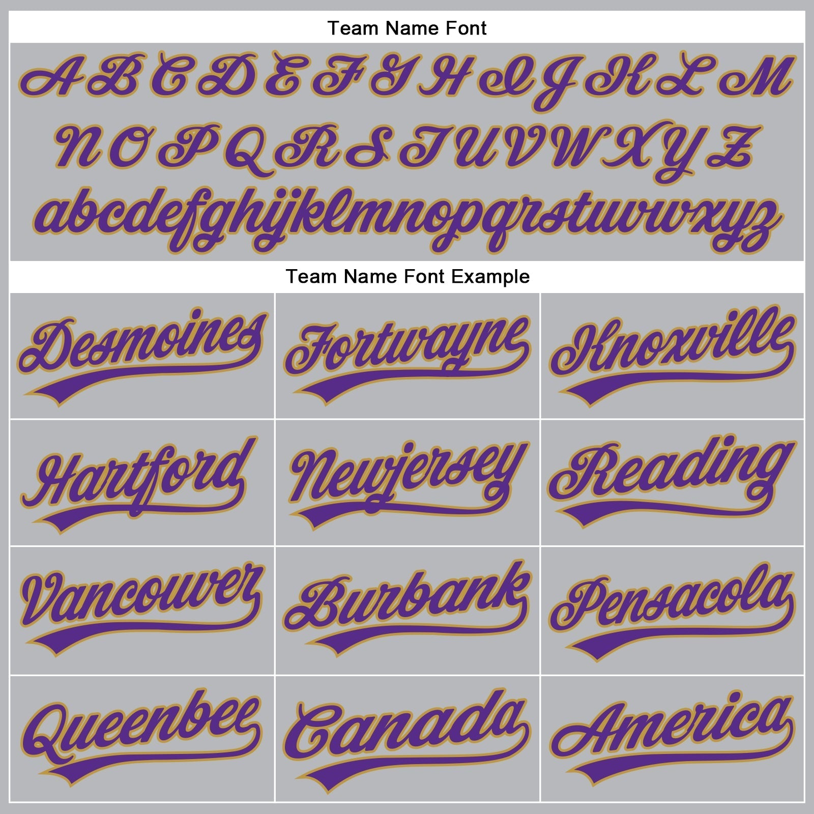 Custom Gray Purple Pinstripe Old Gold Authentic Baseball Jersey baseball jersey product view 5