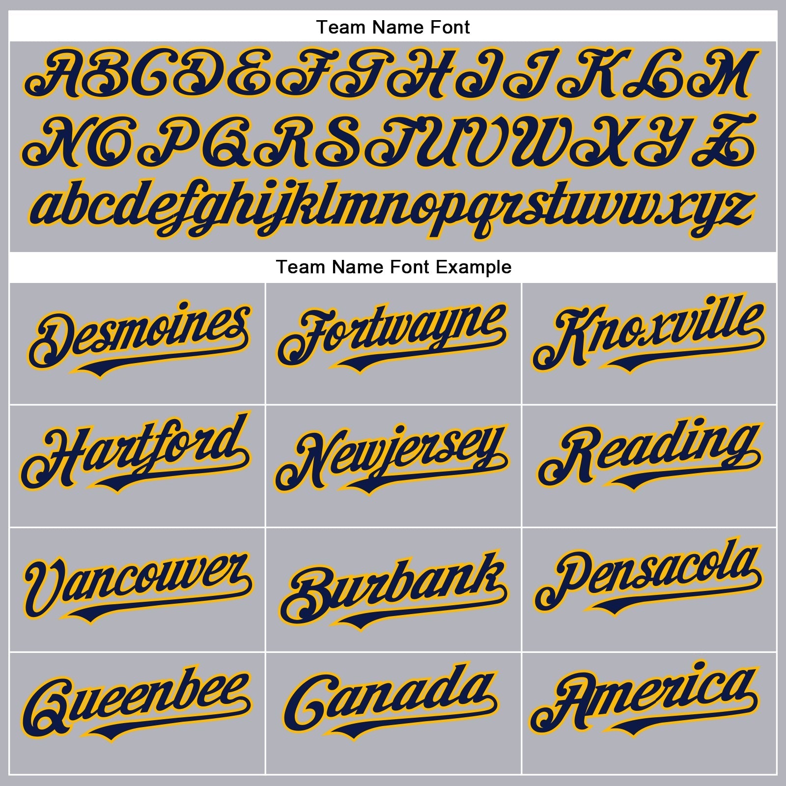 Custom Gray Navy-Gold Authentic Baseball Jersey baseball jersey product view 4