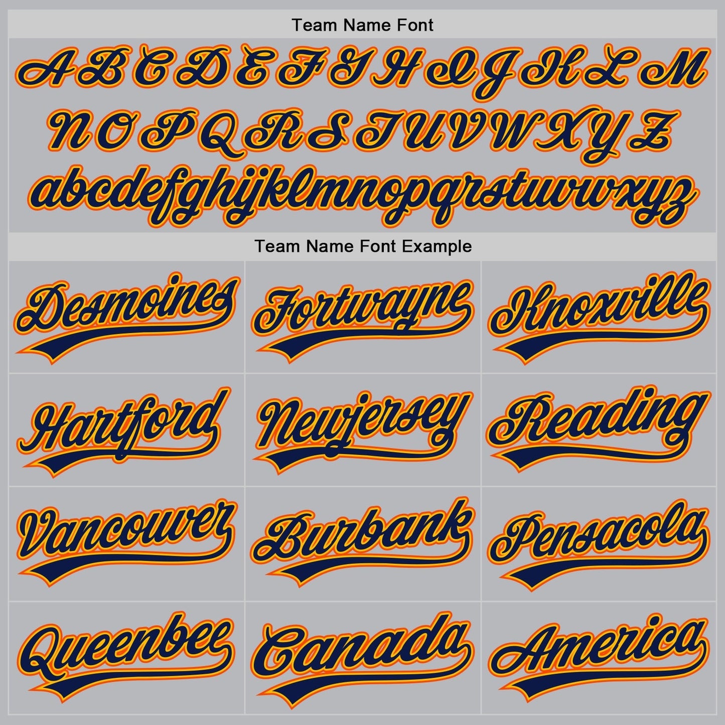 Custom Gray Orange Gold-Navy Authentic Throwback Baseball Jersey baseball jersey product view 4
