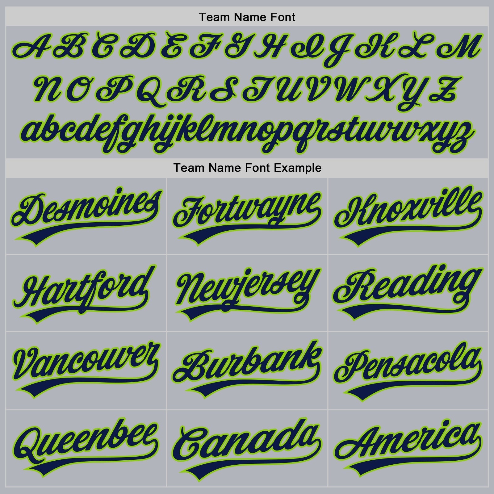 Custom Gray Navy-Neon Green Authentic Throwback Baseball Jersey baseball jersey product view 4