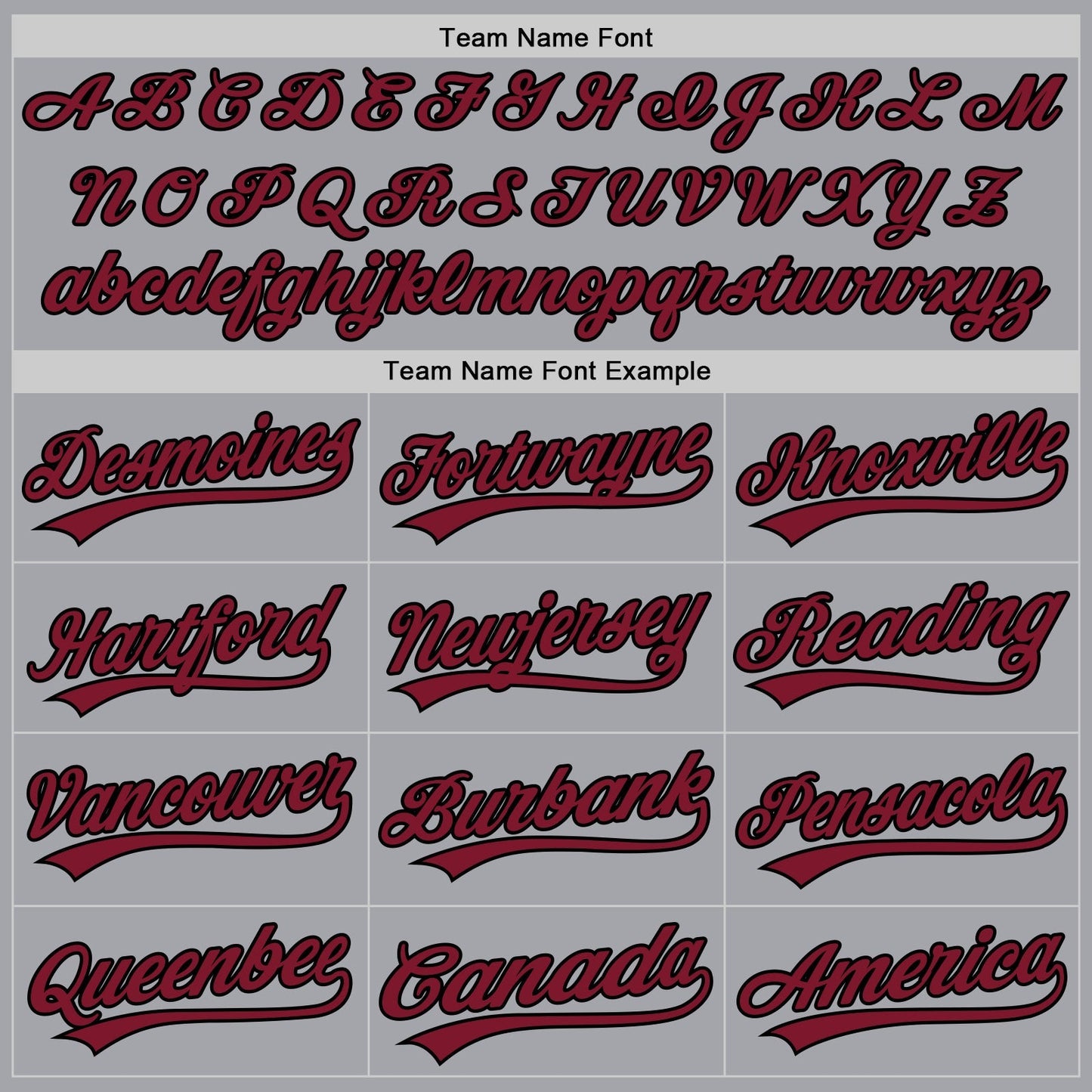 Custom Gray Maroon-Black Authentic Baseball Jersey baseball jersey product view 4