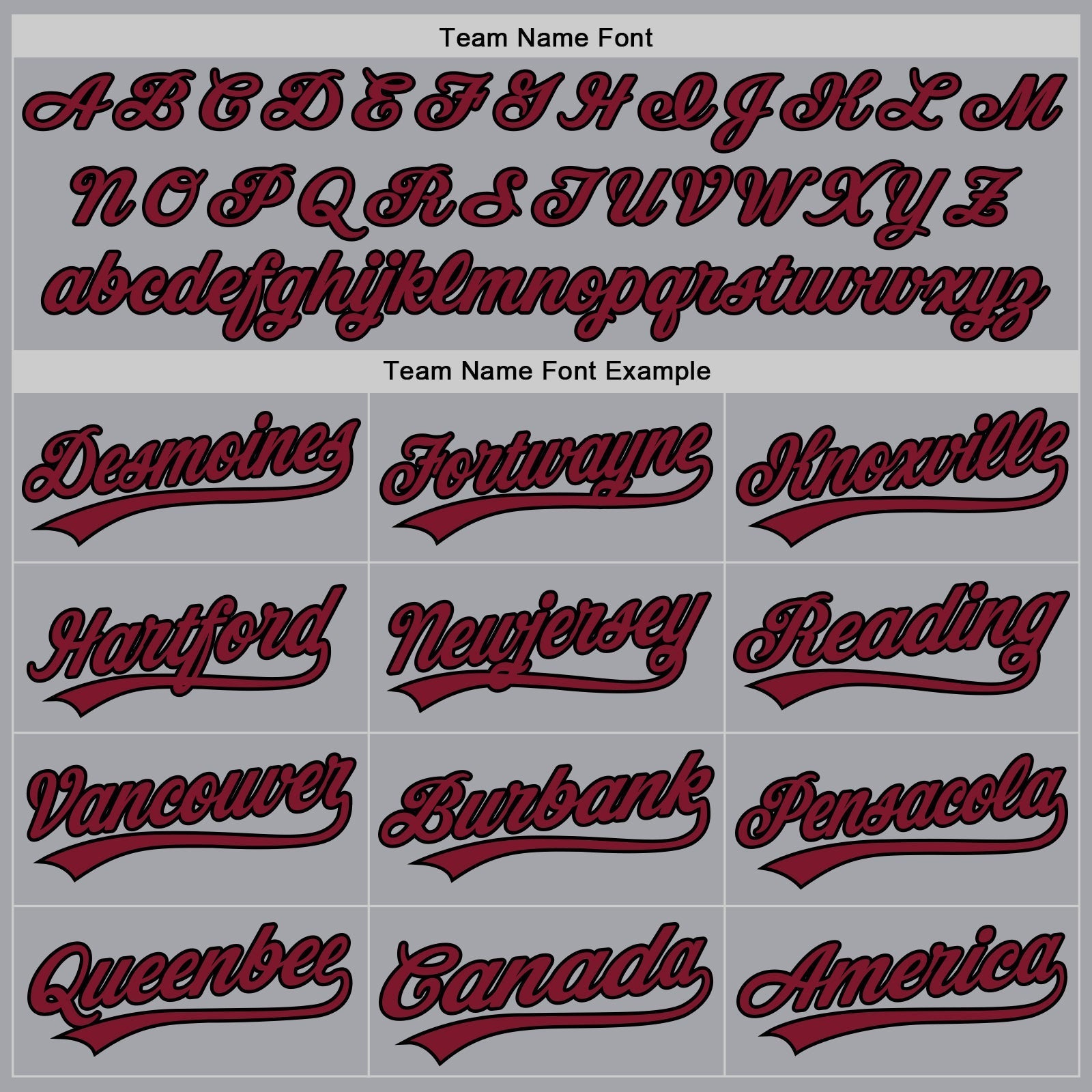 Custom Gray Maroon-Black Authentic Baseball Jersey baseball jersey product view 4