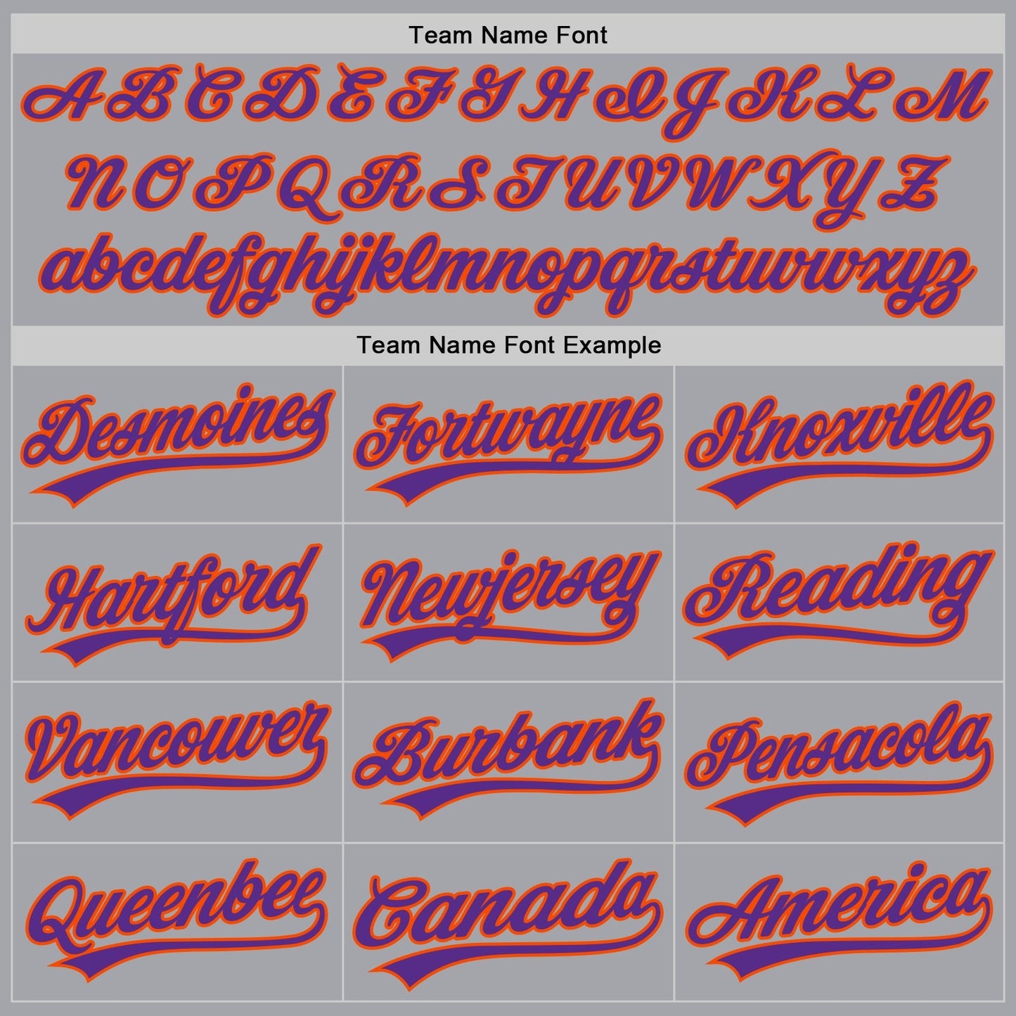 Custom Gray Purple-Orange Authentic Baseball Jersey baseball jersey product view 4