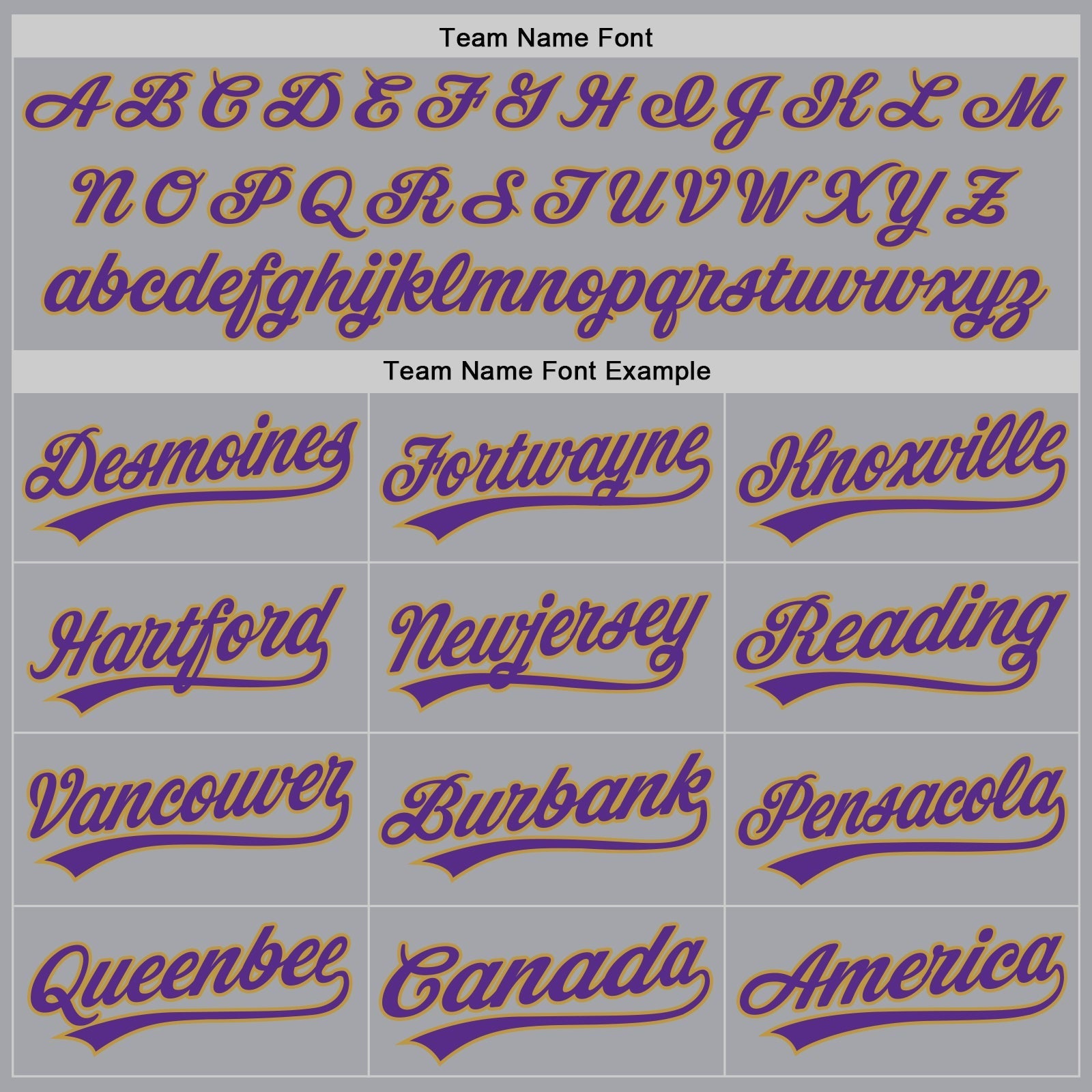 Custom Gray Purple-Old Gold Authentic Baseball Jersey baseball jersey product view 4