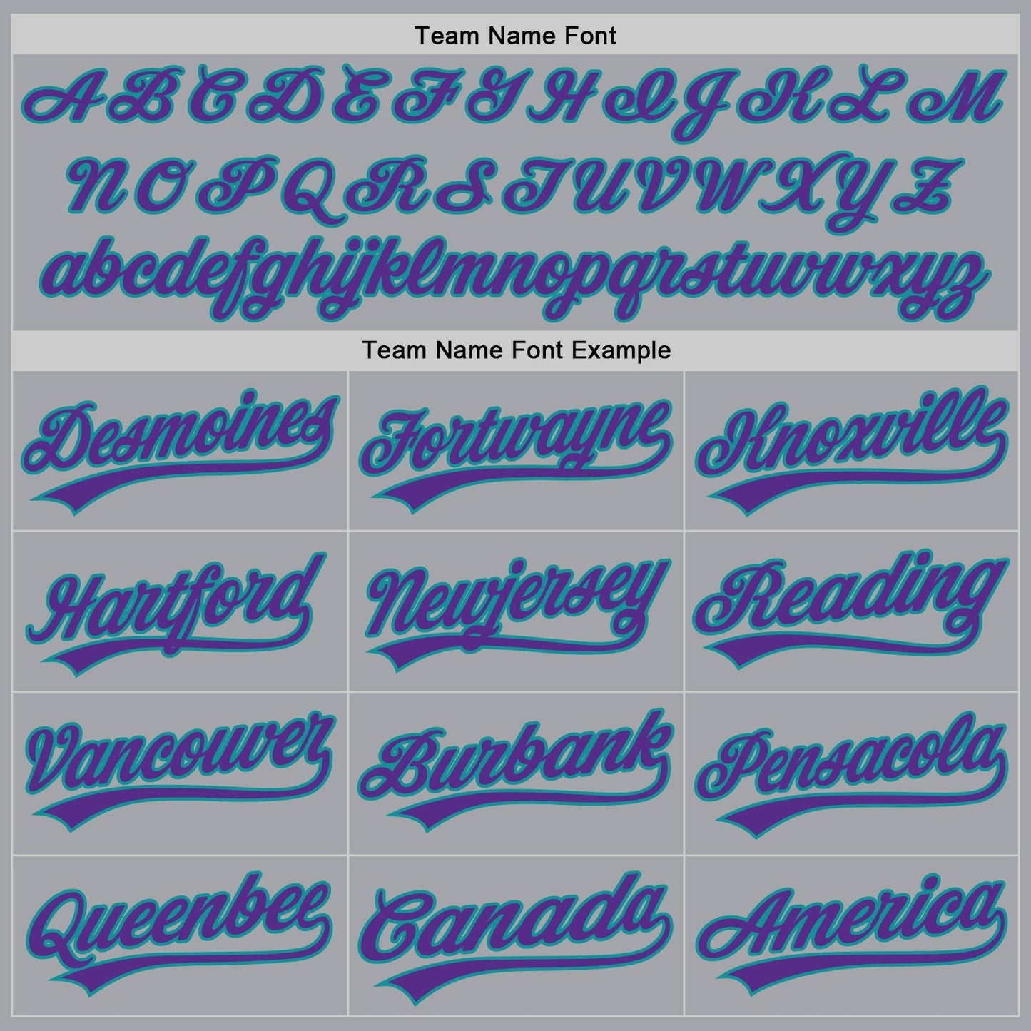 Custom Gray Purple-Teal Authentic Baseball Jersey baseball jersey product view 4