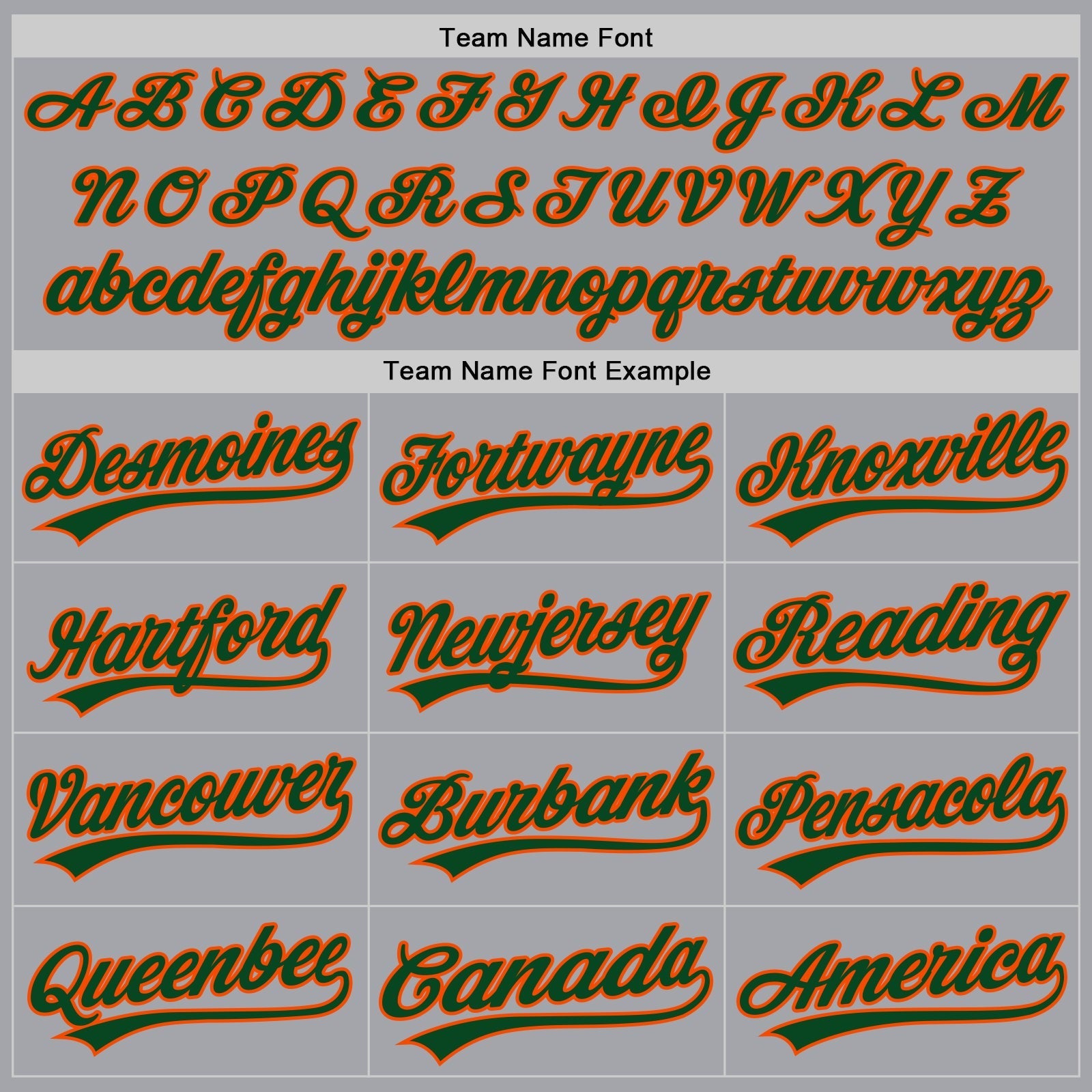 Custom Gray Green-Orange Authentic Baseball Jersey baseball jersey product view 4