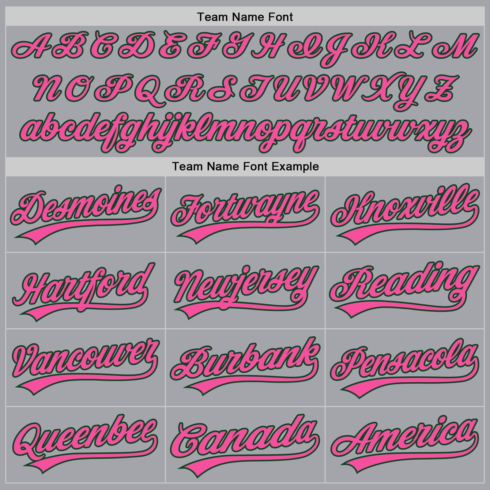 Custom Gray Pink-Green Authentic Baseball Jersey baseball jersey product view 4