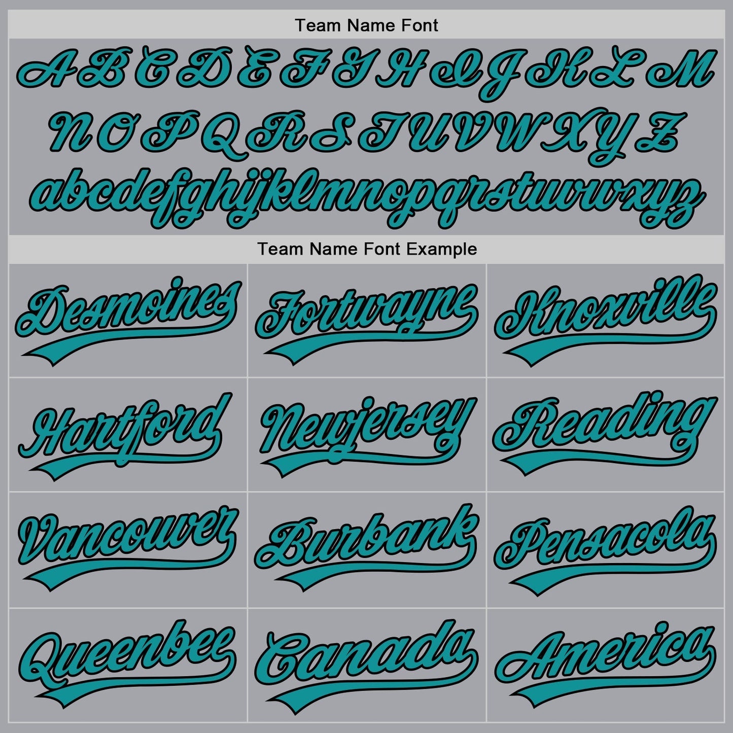Custom Gray Teal-Black Authentic Baseball Jersey baseball jersey product view 4