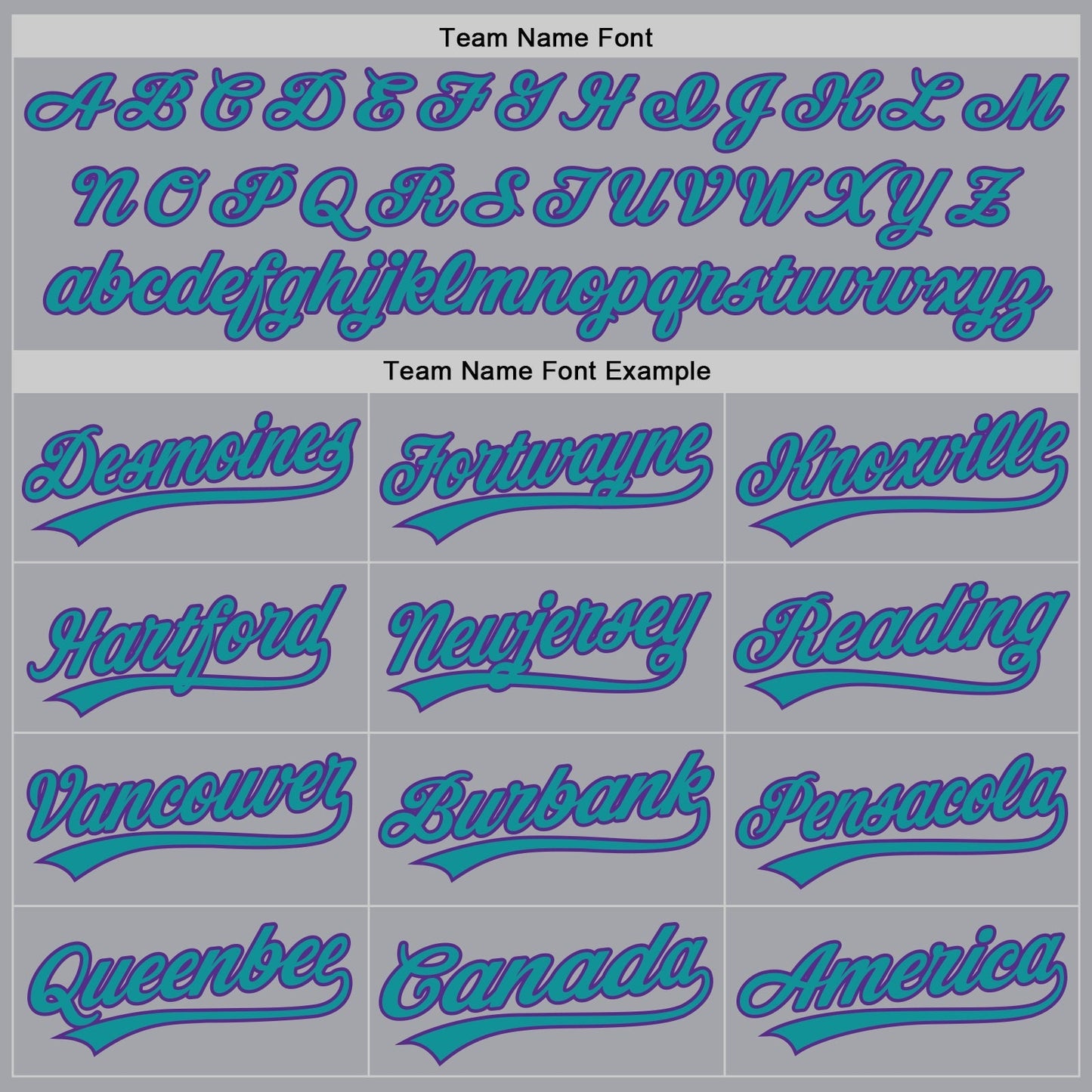 Custom Gray Teal-Purple Authentic Baseball Jersey baseball jersey product view 4