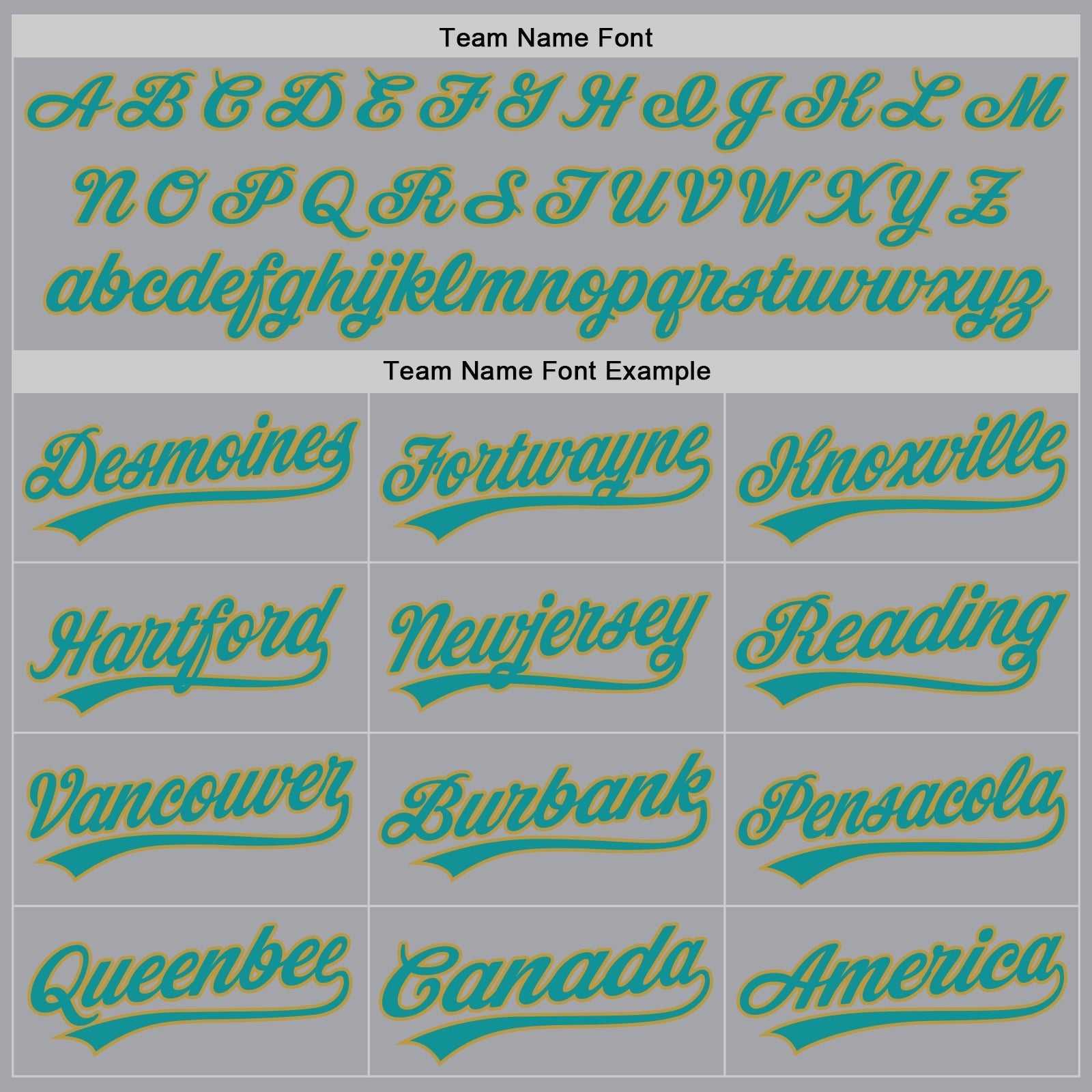 Custom Gray Teal-Old Gold Authentic Baseball Jersey baseball jersey product view 4