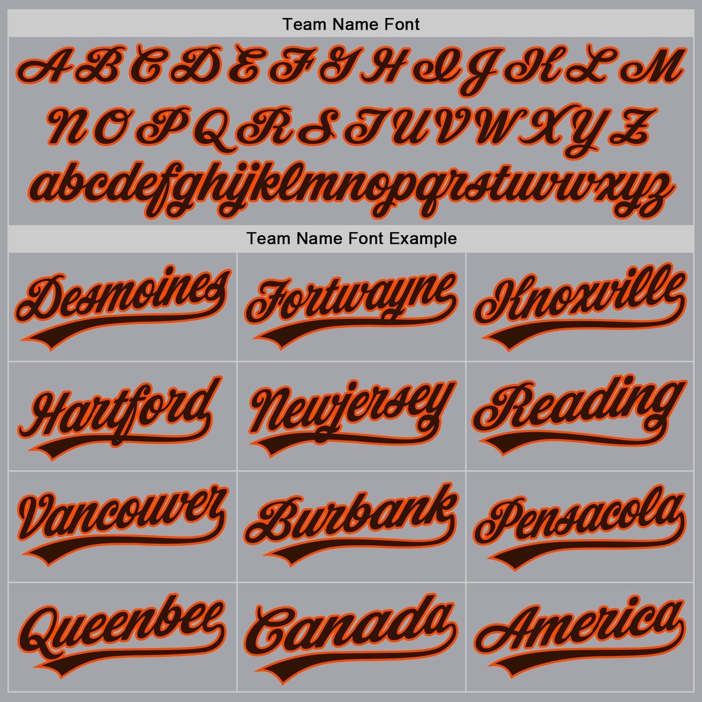 Custom Gray Brown-Orange Authentic Baseball Jersey baseball jersey product view 4