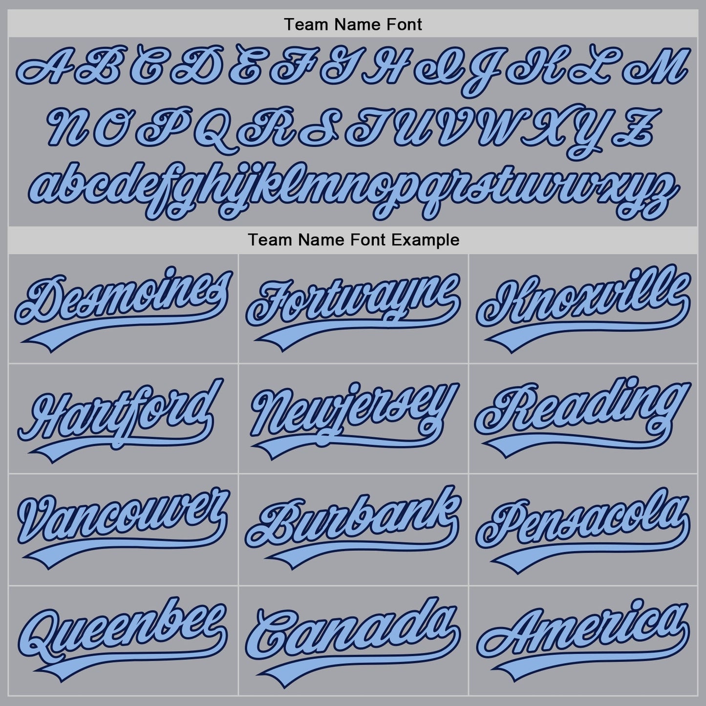 Custom Gray Light Blue Navy-White Authentic Baseball Jersey baseball jersey product view 4
