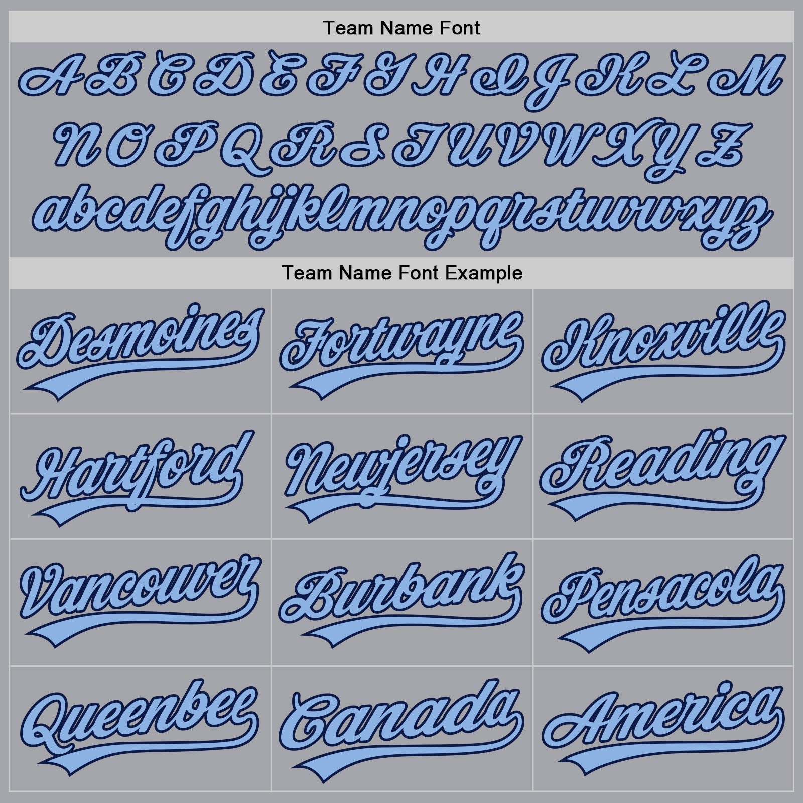 Custom Gray Light Blue Navy-White Authentic Baseball Jersey baseball jersey product view 4