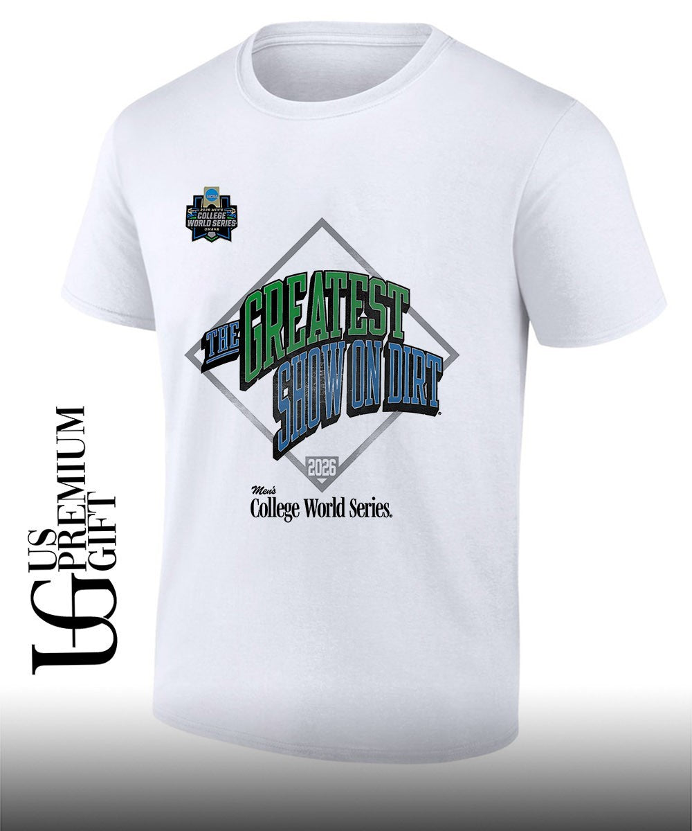 Greatest Show On Dirt 2026 NCAA Baseball College World Series shirt Unisex T-shirt, Sweatshirt, Hoodie, Long Sleeve Tee - T-Shirt, Sweatshirt, Hoodie