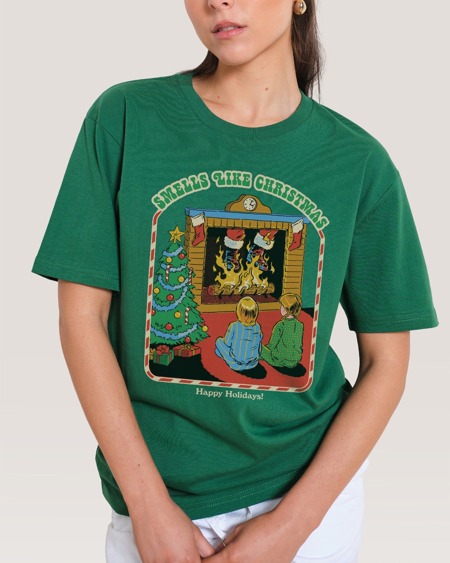 Smells Like Christmas T-Shirt Unisex T-shirt, Sweatshirt, Hoodie, Long Sleeve Tee - T-Shirt, Sweatshirt, Hoodie