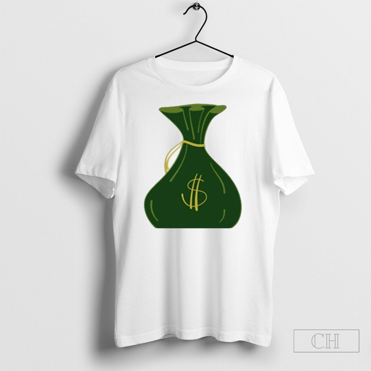 Green Money Bag Graphic 2025 Shirt Tee Unisex T-shirt, Sweatshirt, Hoodie, Long Sleeve Tee - T-Shirt, Sweatshirt, Hoodie