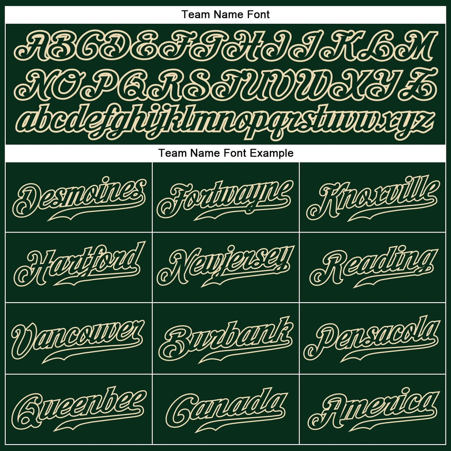 Custom Green Green-Cream Authentic Baseball Jersey baseball jersey product view 4