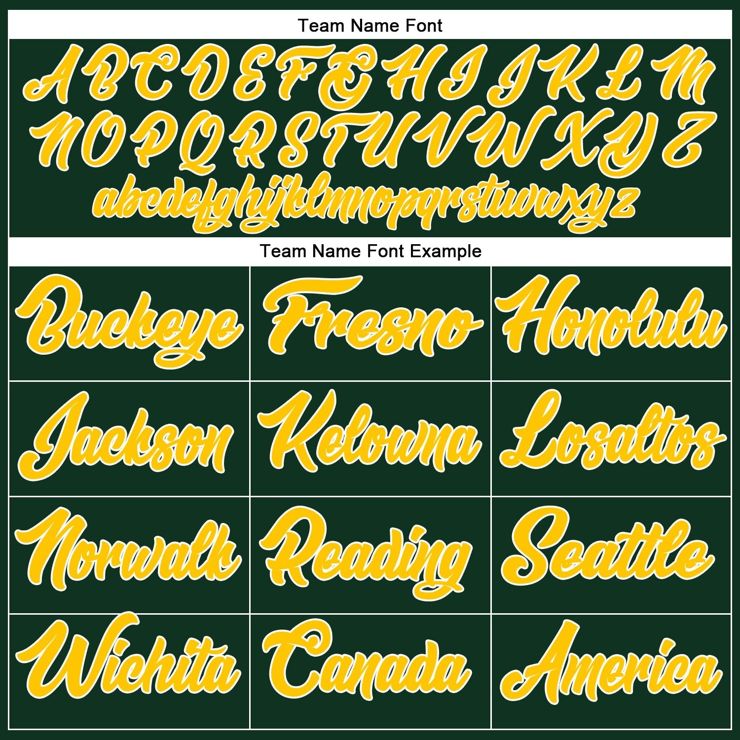 Custom Green Gold-White Authentic Baseball Jersey baseball jersey product view 4