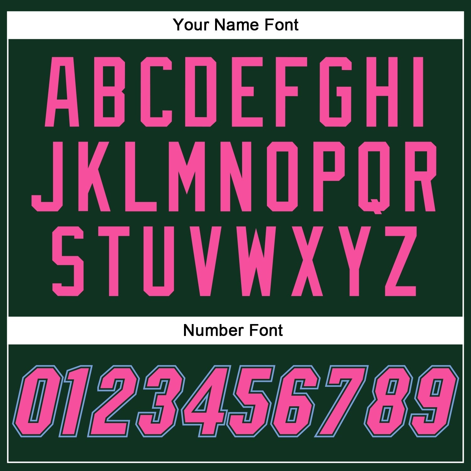Custom Green Pink-Light Blue Authentic Baseball Jersey baseball jersey product view 5