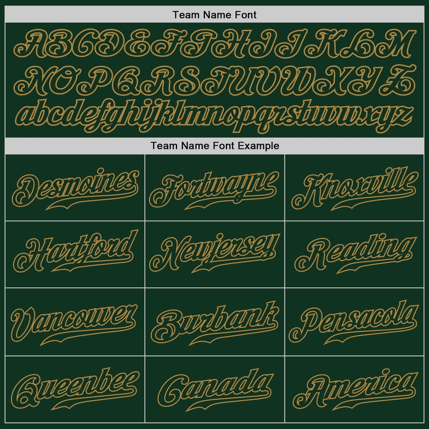 Custom Green Green-Old Gold Authentic Baseball Jersey baseball jersey product view 4