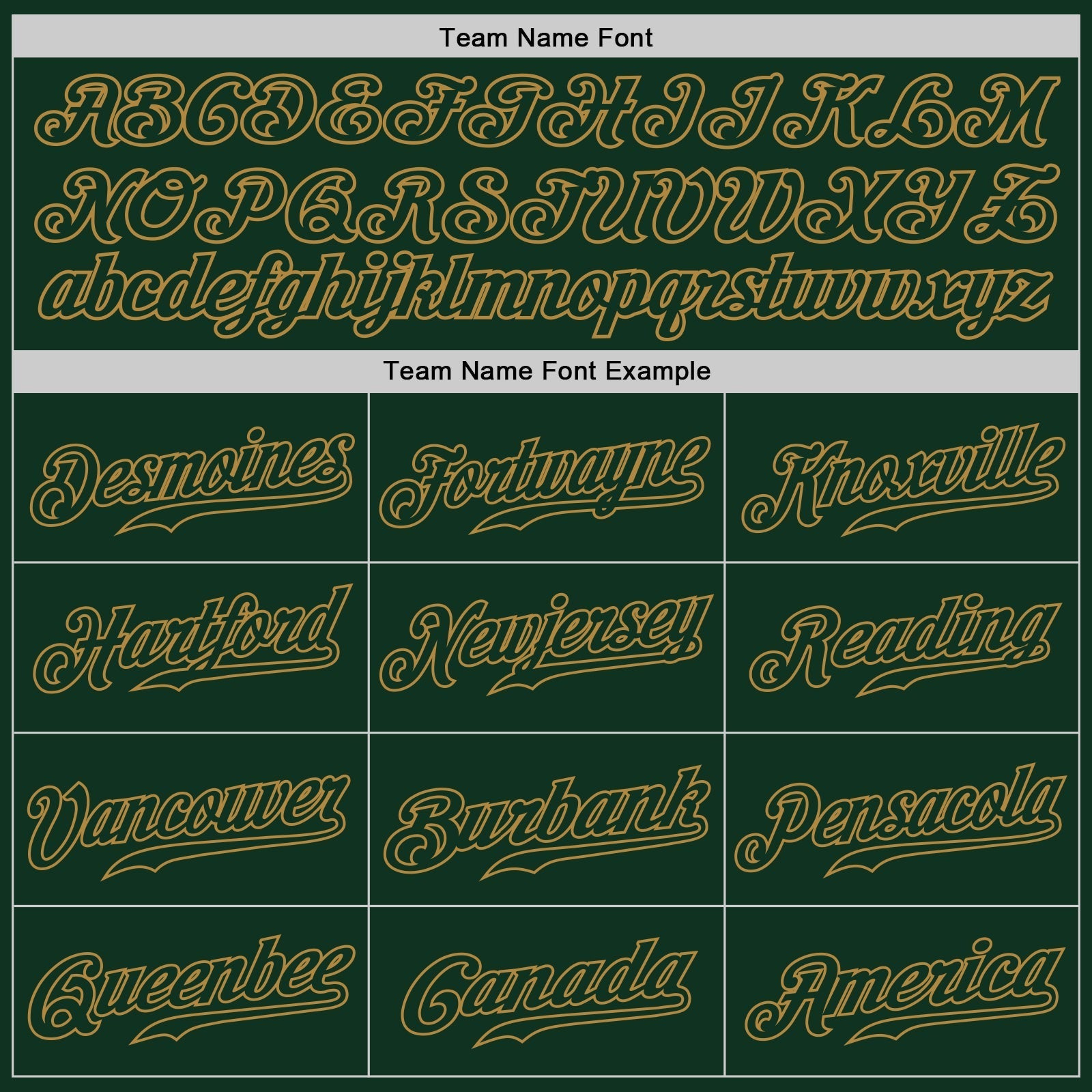 Custom Green Green-Old Gold Authentic Baseball Jersey baseball jersey product view 4