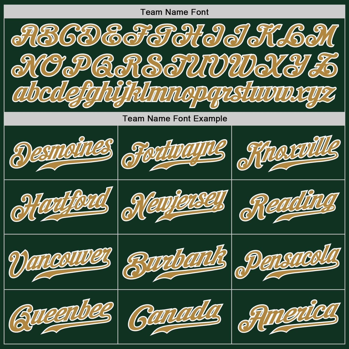 Custom Green White Pinstripe Old Gold-White Authentic Baseball Jersey baseball jersey product view 4