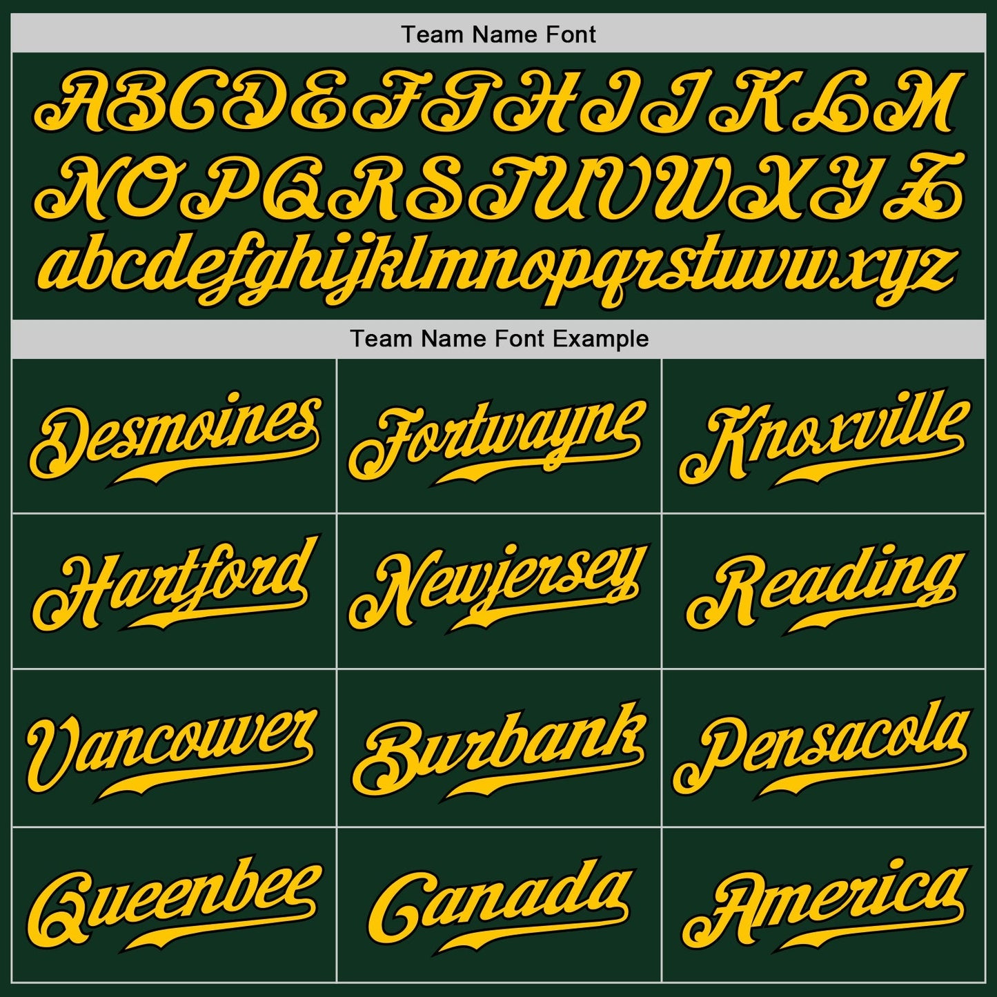 Custom Green Gold-Black Authentic Baseball Jersey baseball jersey product view 4